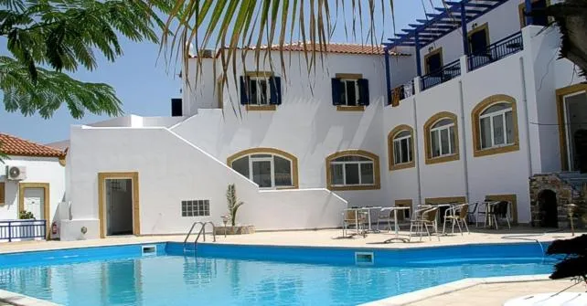 Pool view in Venardos Hotel