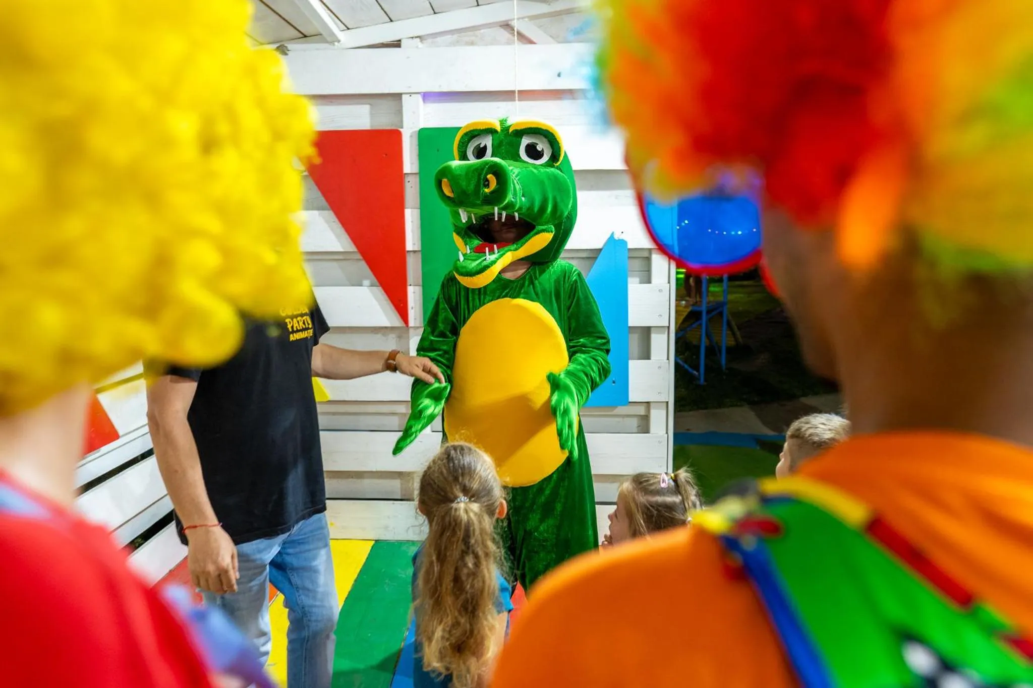 Children play ground in Mera Onix