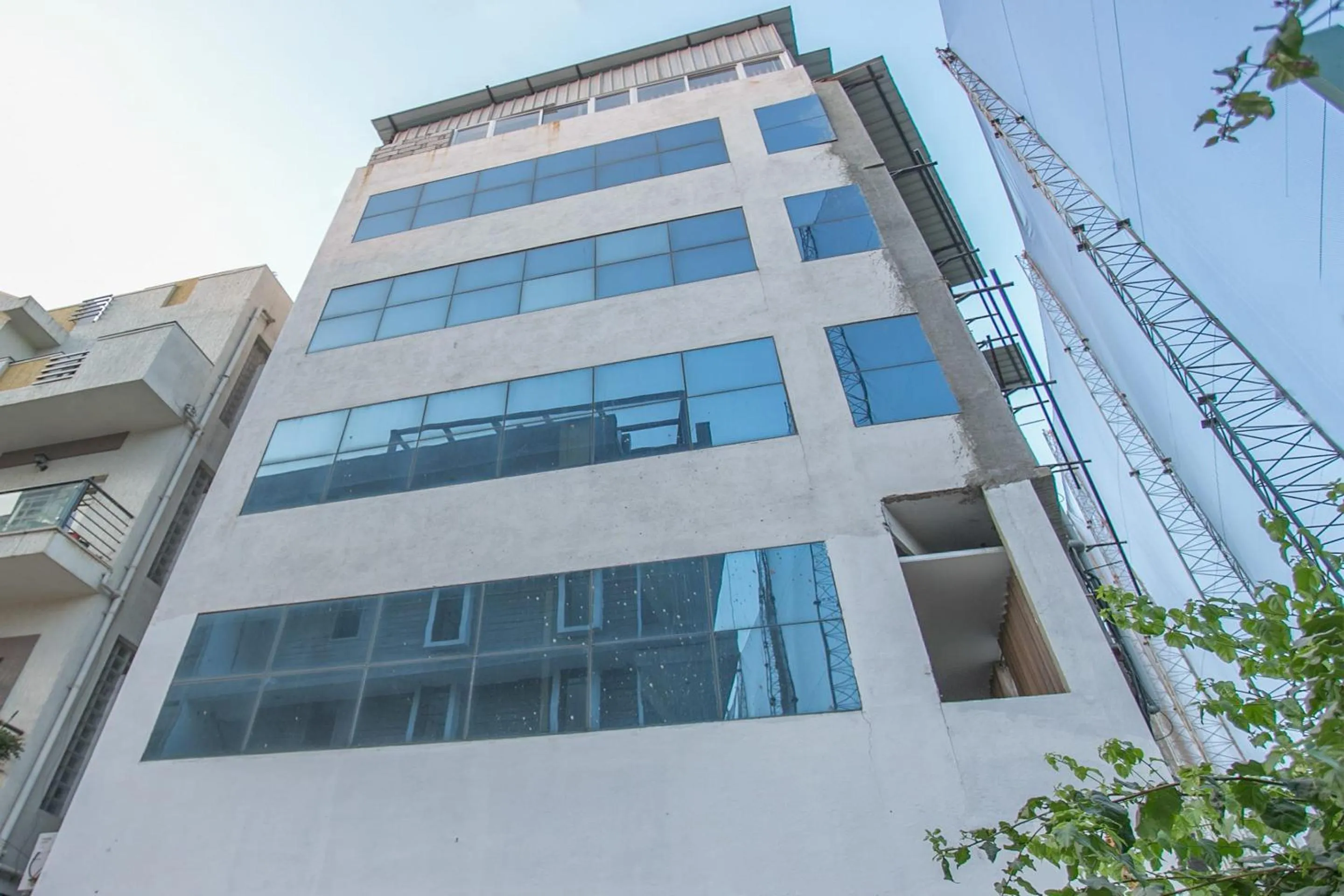 Facade/entrance in Hotel O Corner Golf View Near Embassy Golf Link Business Park