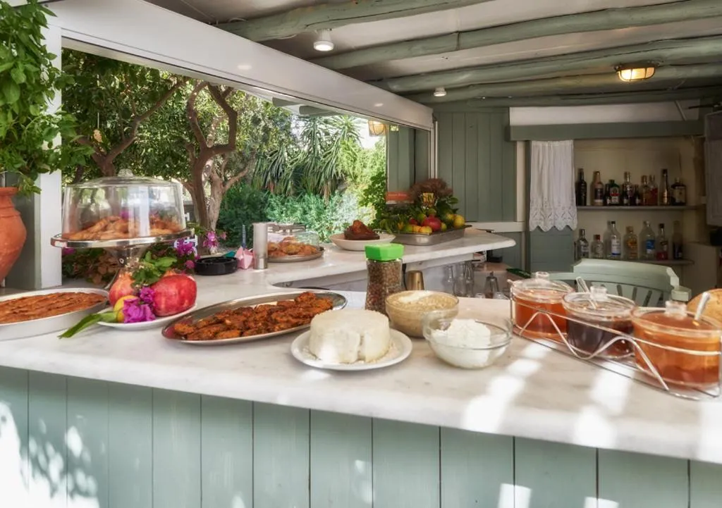 Food and drinks in Aegean Village