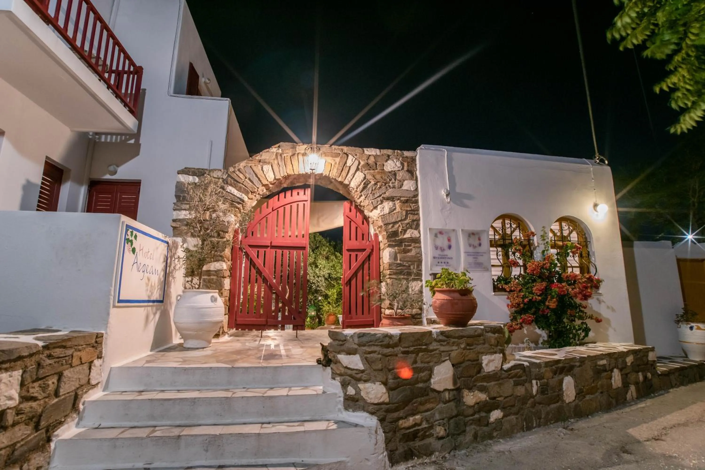 Facade/entrance in Aegean Village