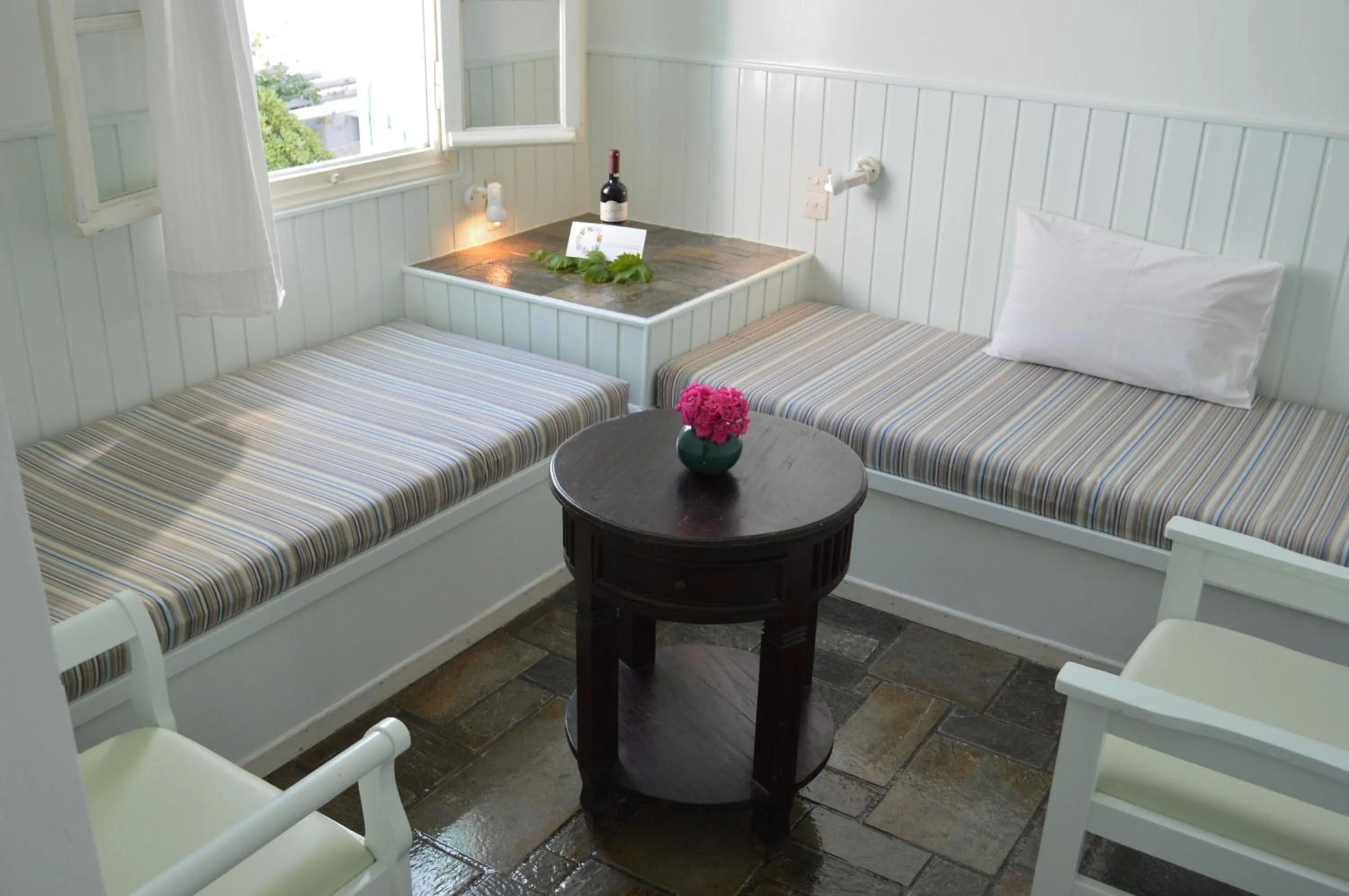 Living room, Bed in Aegean Village
