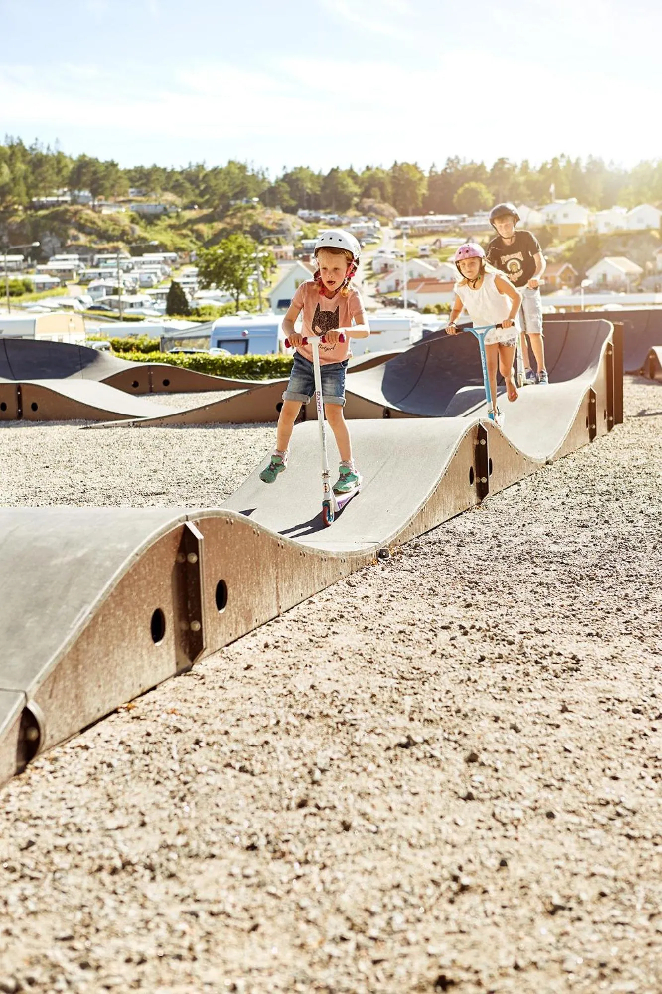 People in Lagunen Cottages and Hostel