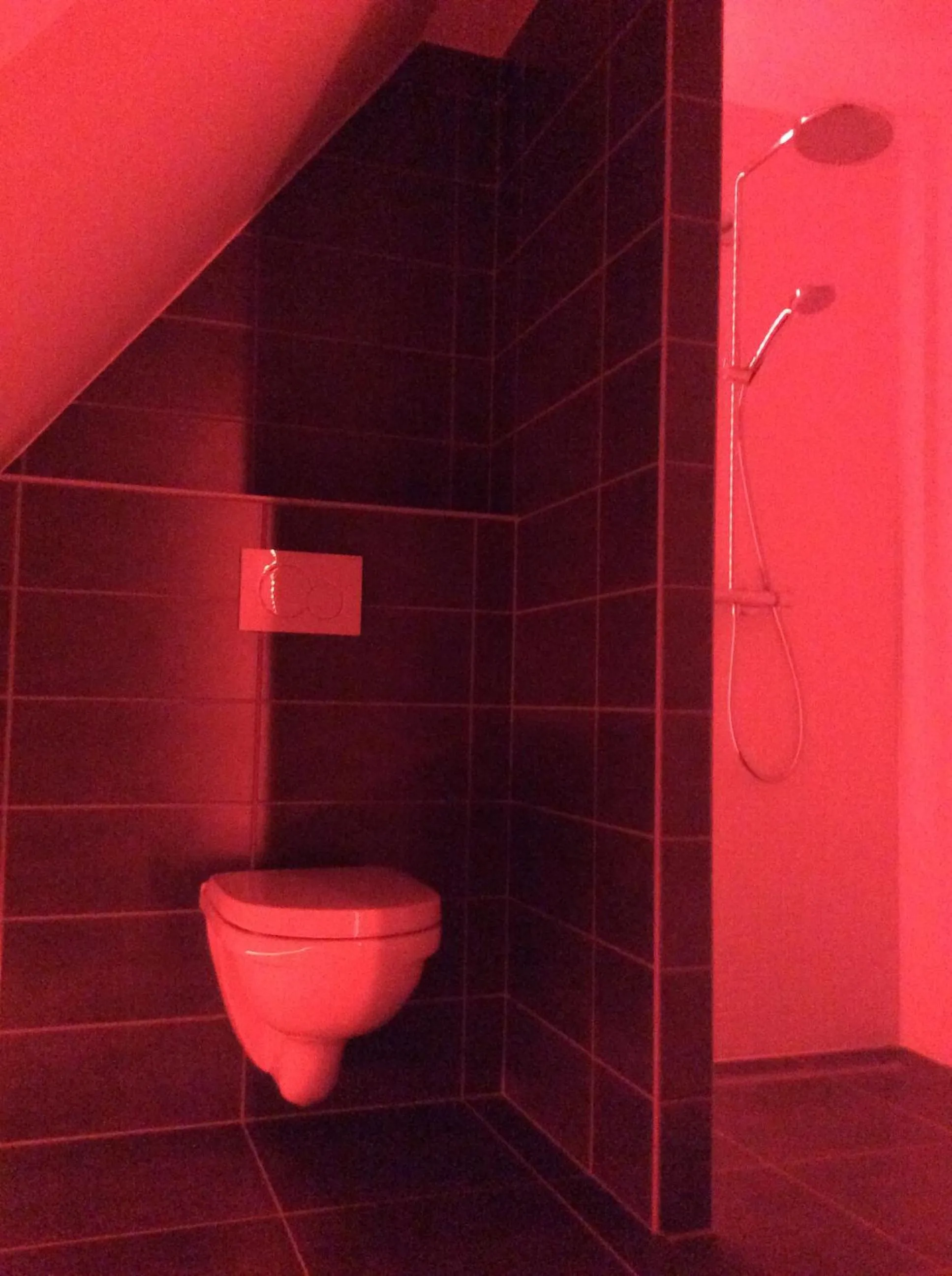 Shower in B&B wellness Sea Nat voor Naturisten