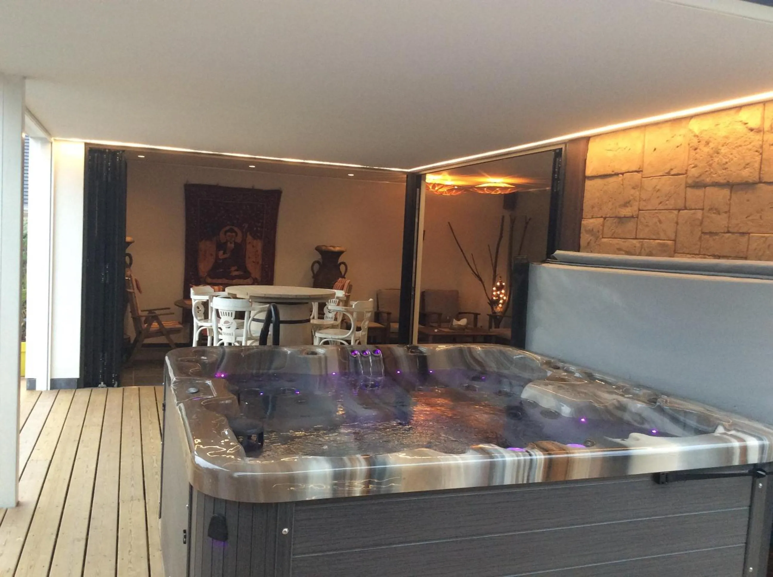 Spa and wellness centre/facilities in B&B wellness Sea Nat voor Naturisten