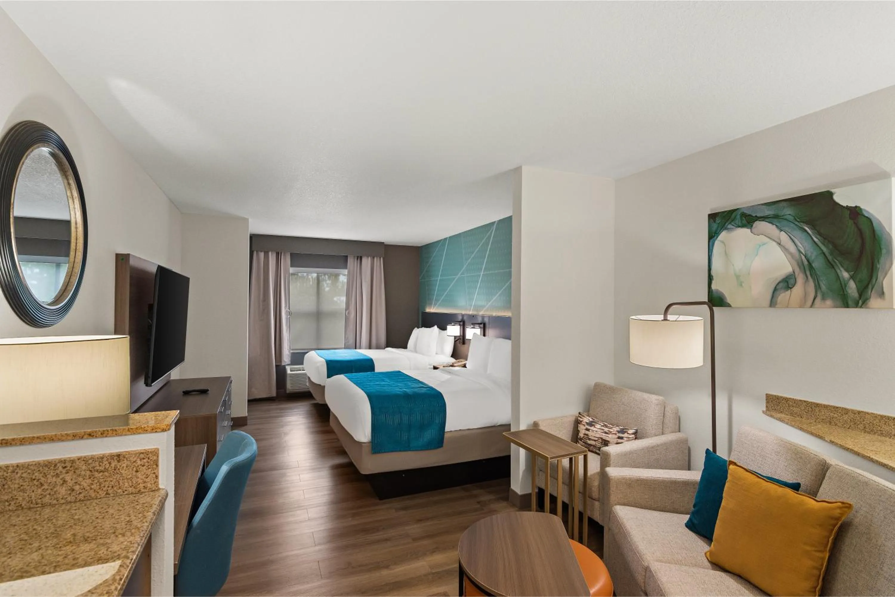 Bed in Comfort Suites Vero Beach I-95