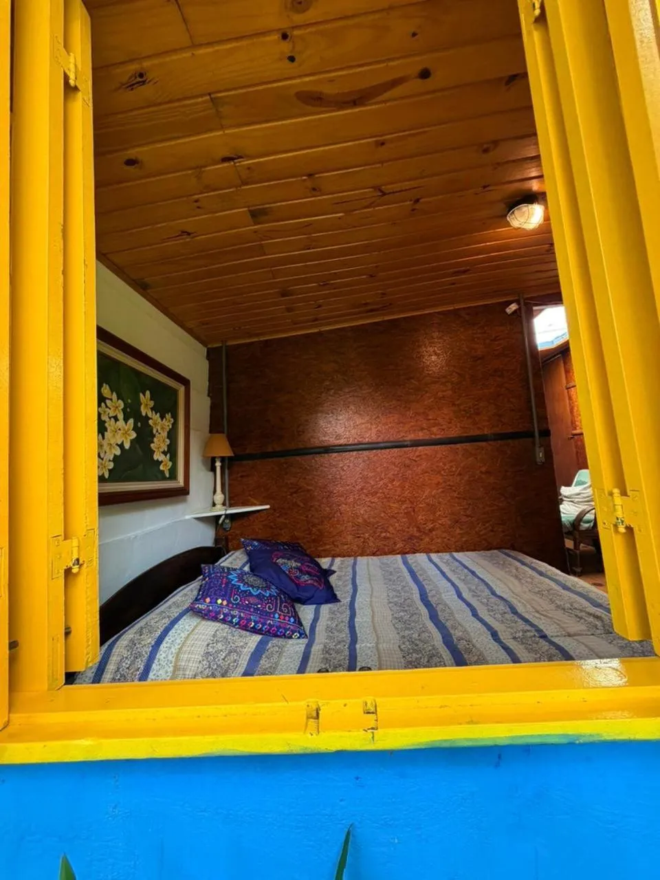 Bed in Chales Bamboo Jungle