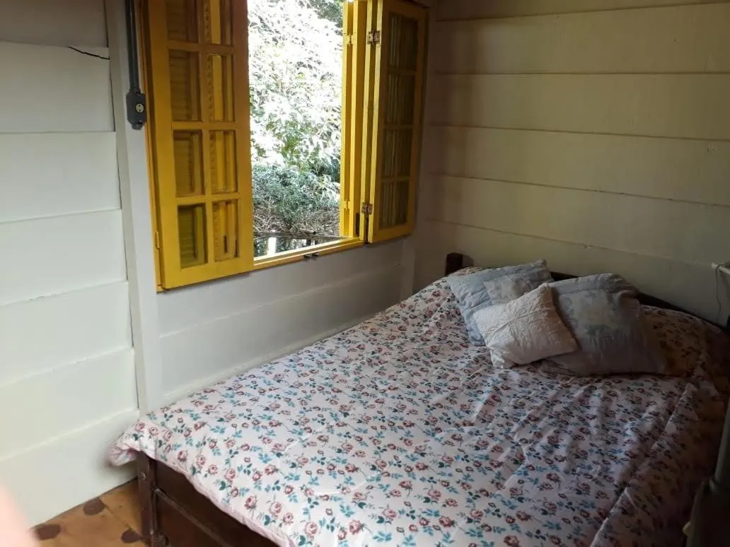 Bed in Chales Bamboo Jungle