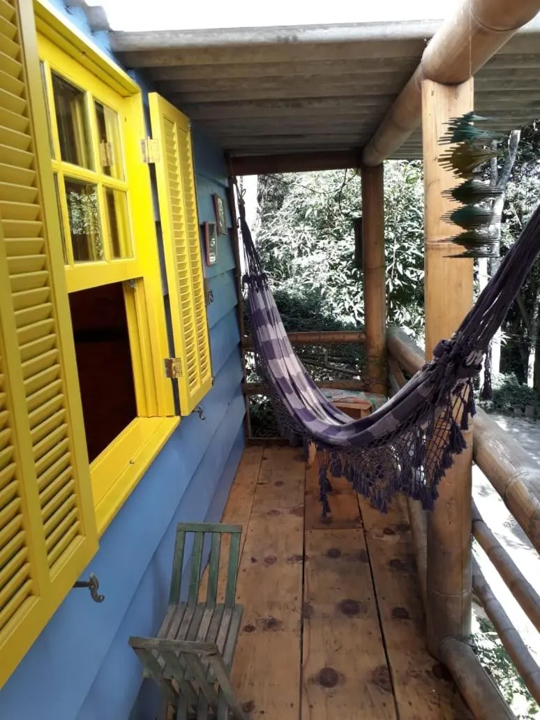 Patio in Chales Bamboo Jungle