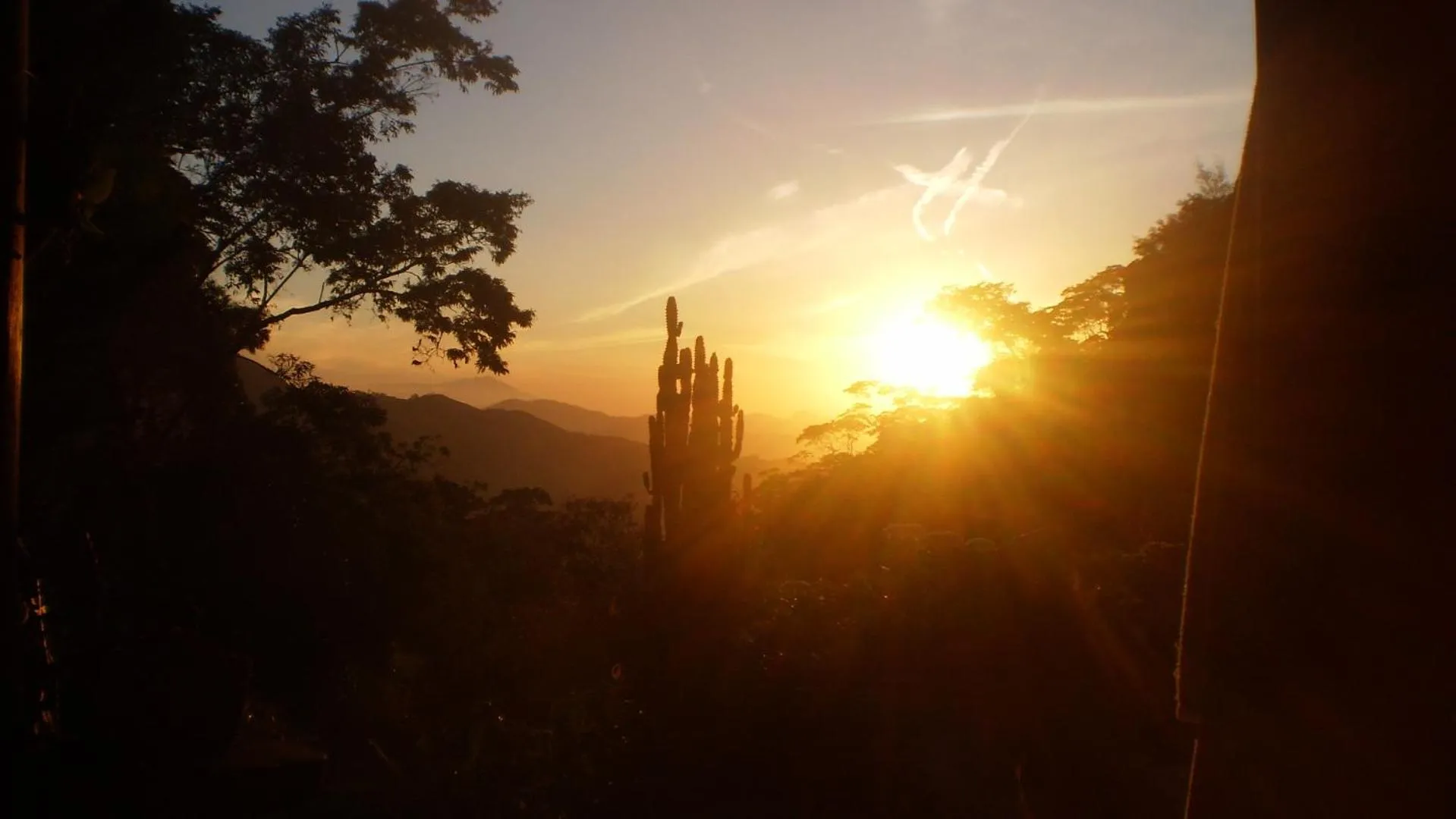 Mountain view in Chales Bamboo Jungle