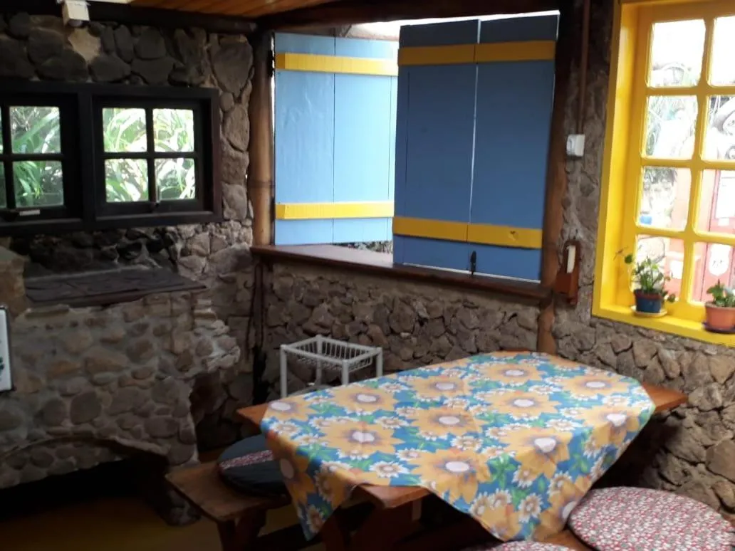 Dining area in Chales Bamboo Jungle
