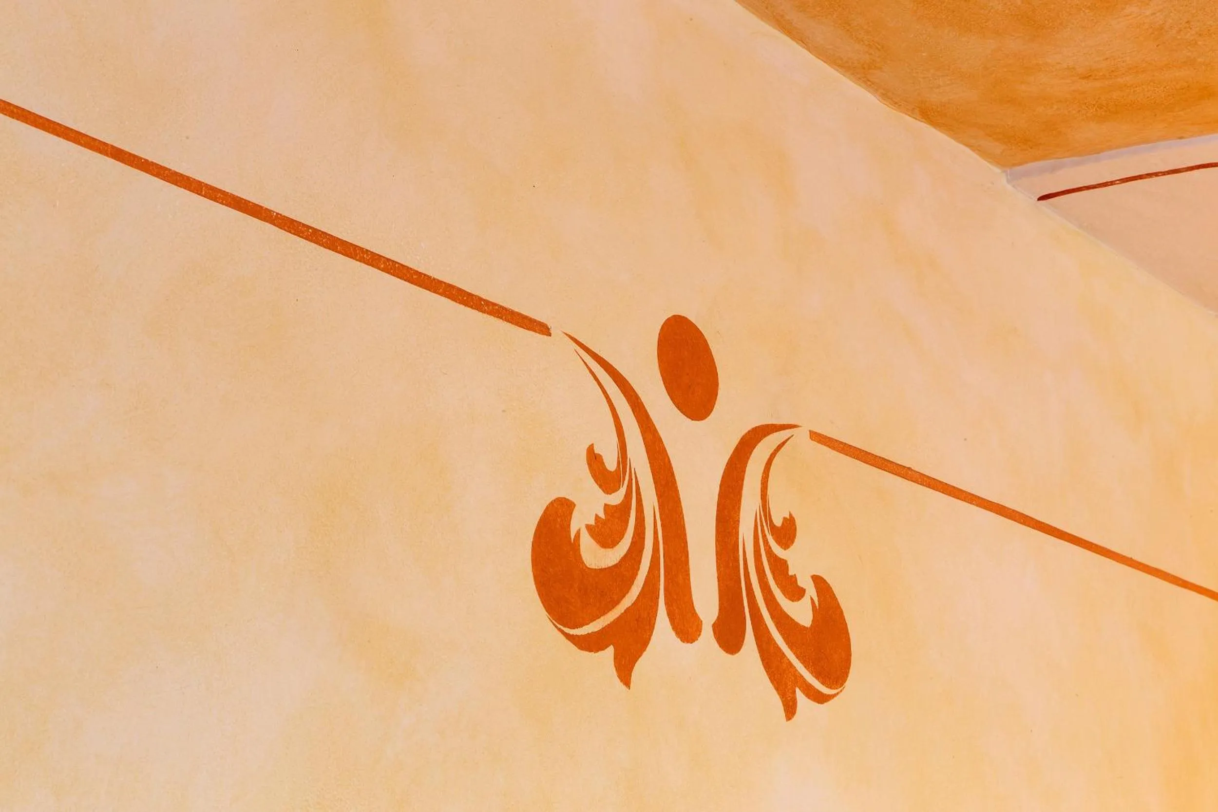 Decorative detail in Pension Galko