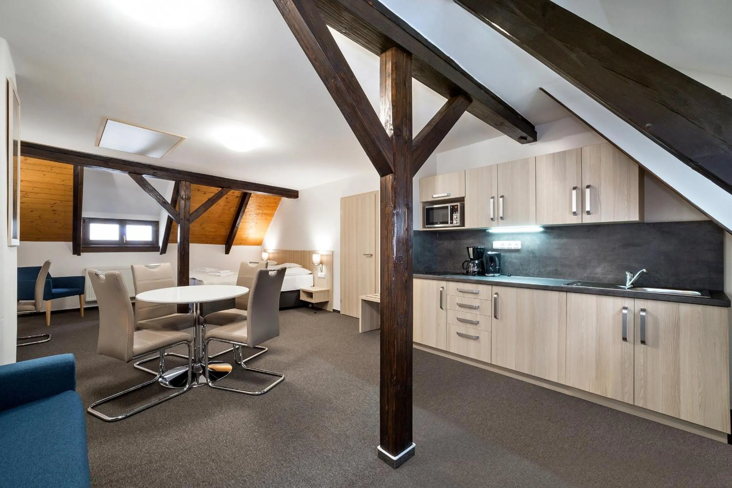 Kitchen or kitchenette in Pension Galko