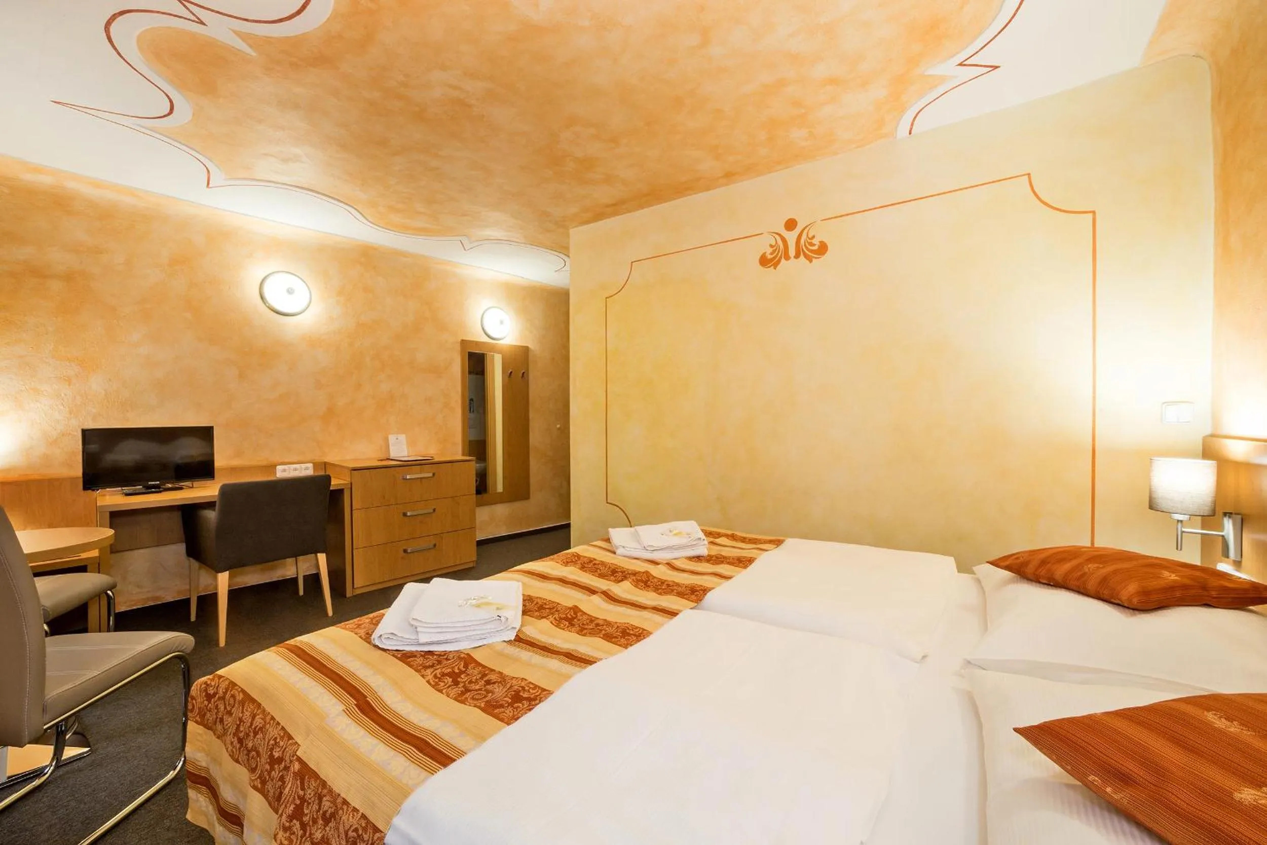 Bedroom, Bed in Pension Galko