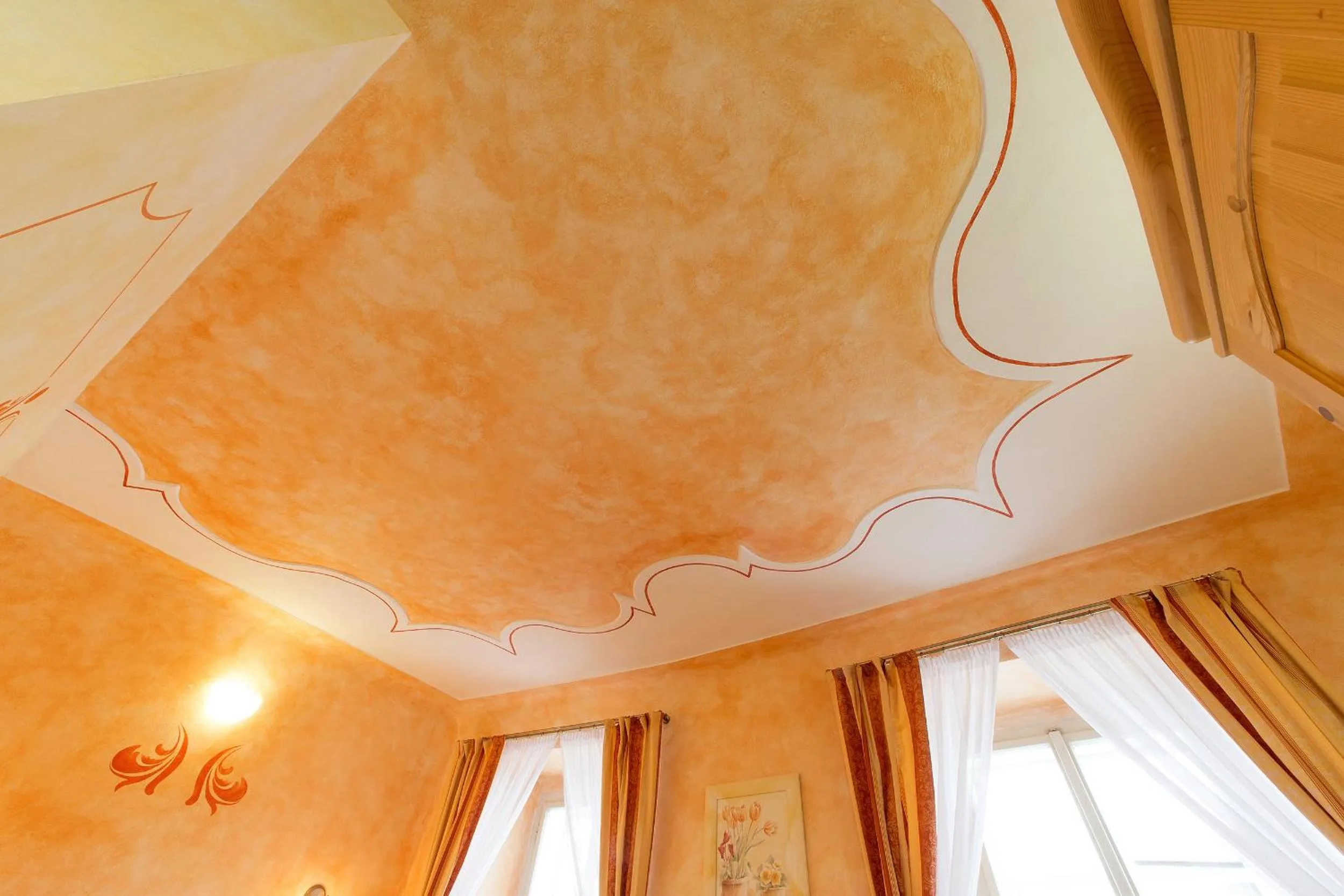 Decorative detail in Pension Galko