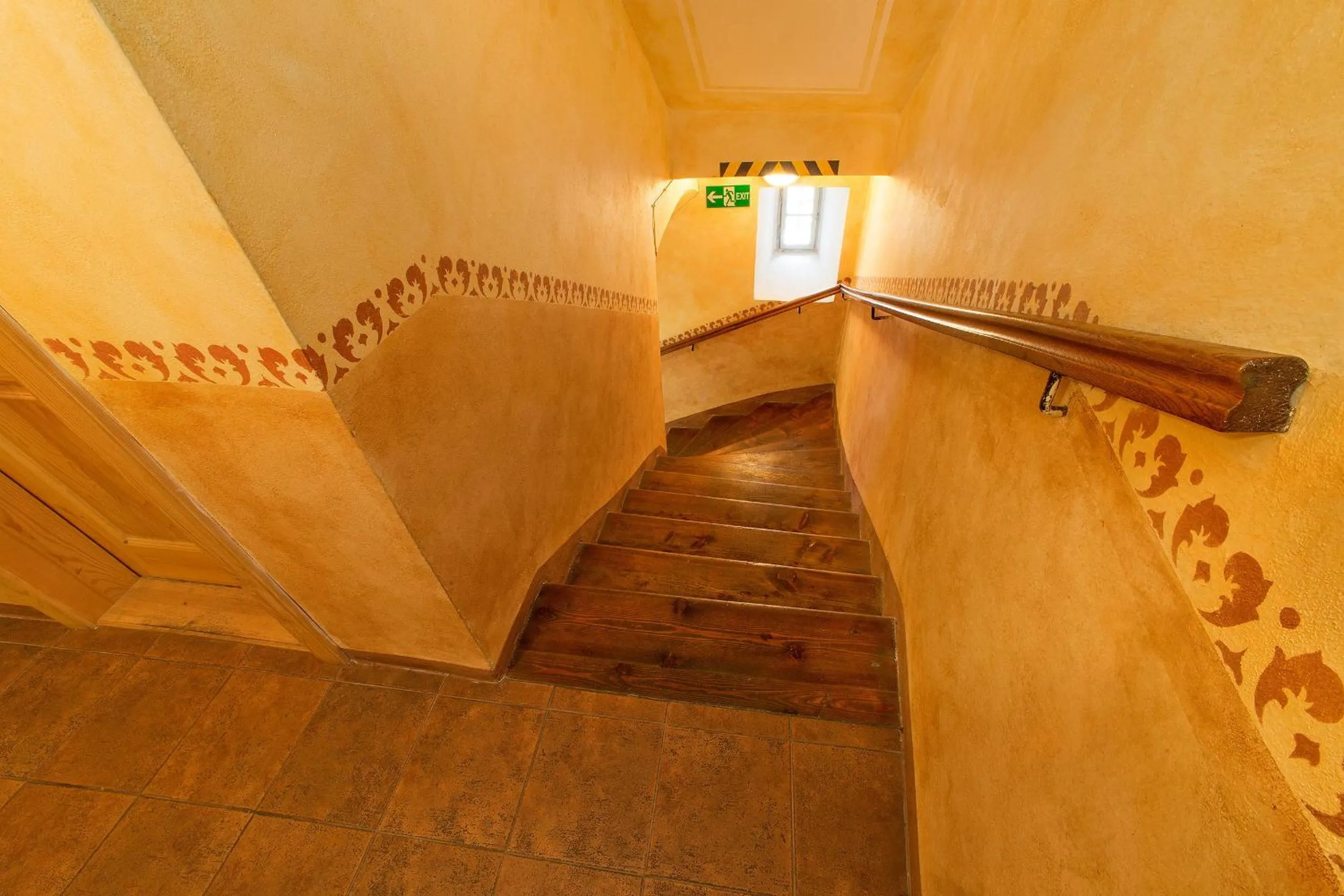 Decorative detail in Pension Galko