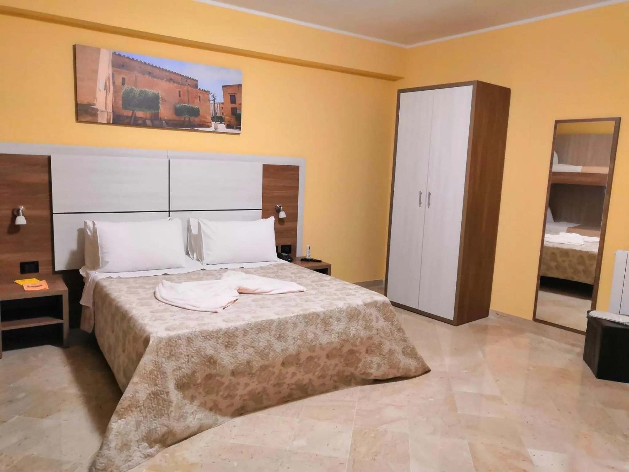 Bed in Fratelli Clemente Spa and Hotel