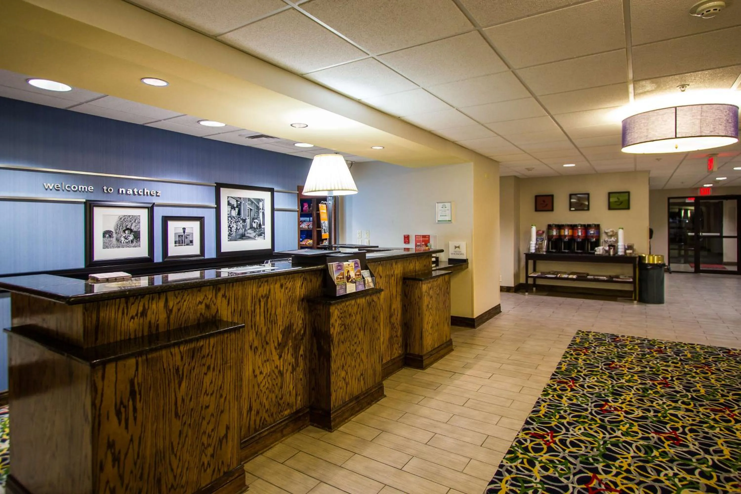 Lobby or reception in Hampton Inn & Suites Natchez