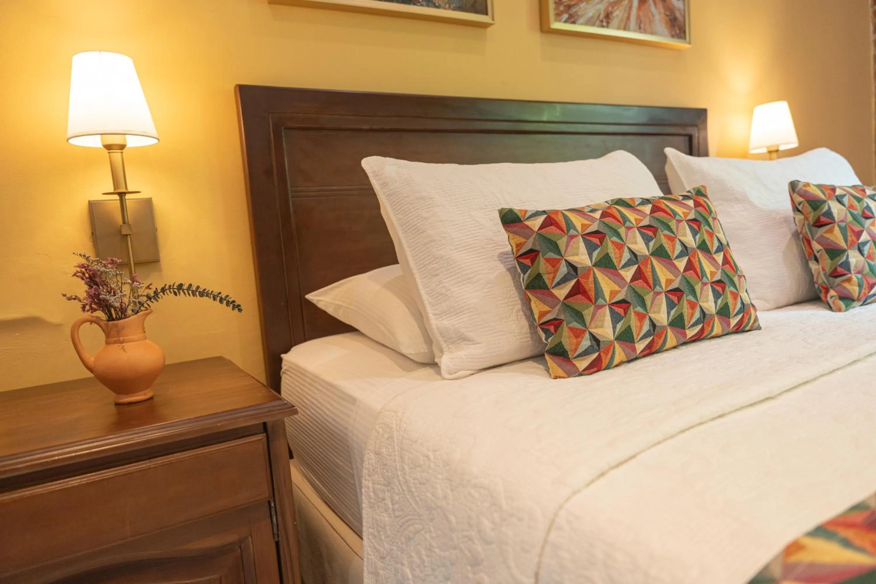 Bed in Hotel Casa La Fe