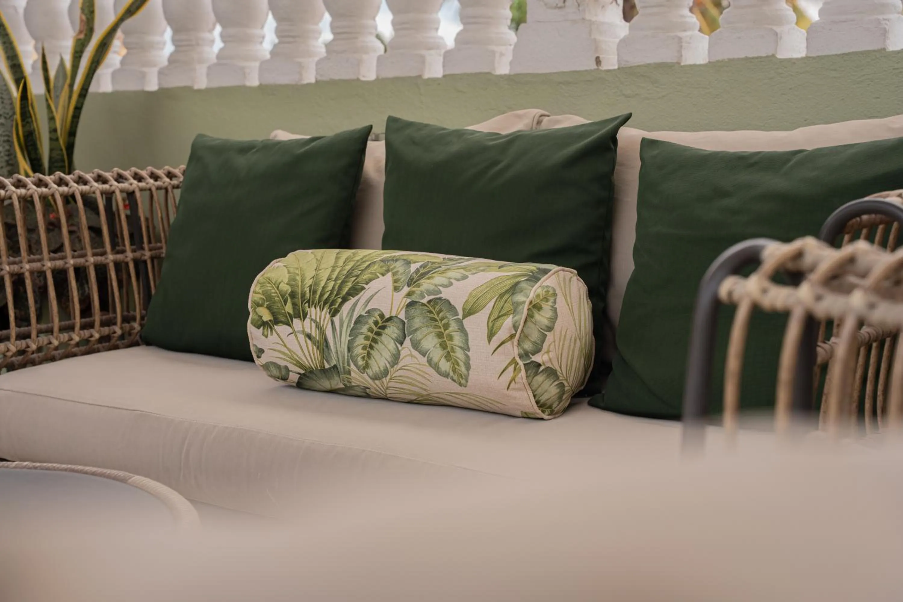 Balcony/Terrace in Hotel Casa La Fe