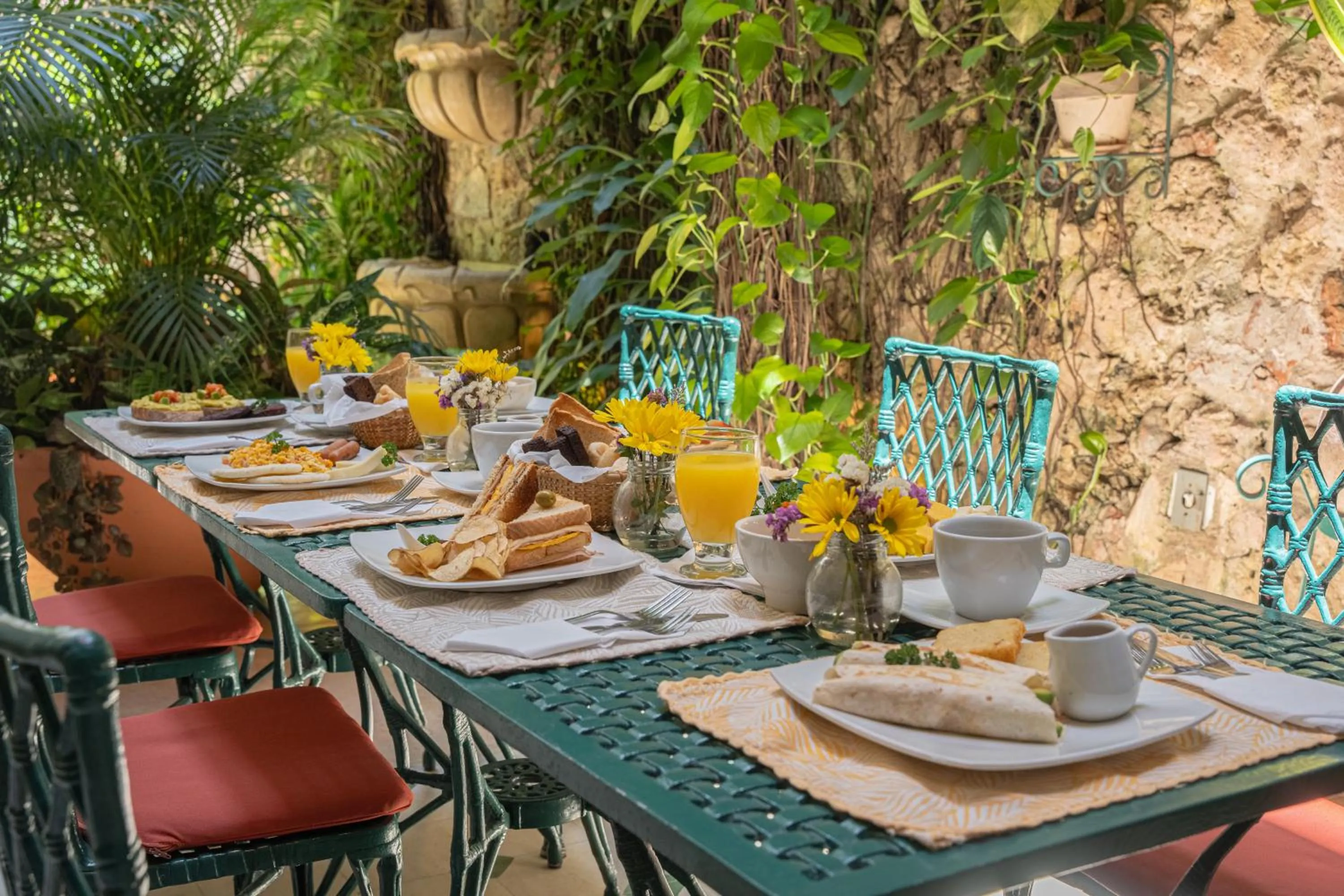 Breakfast in Hotel Casa La Fe