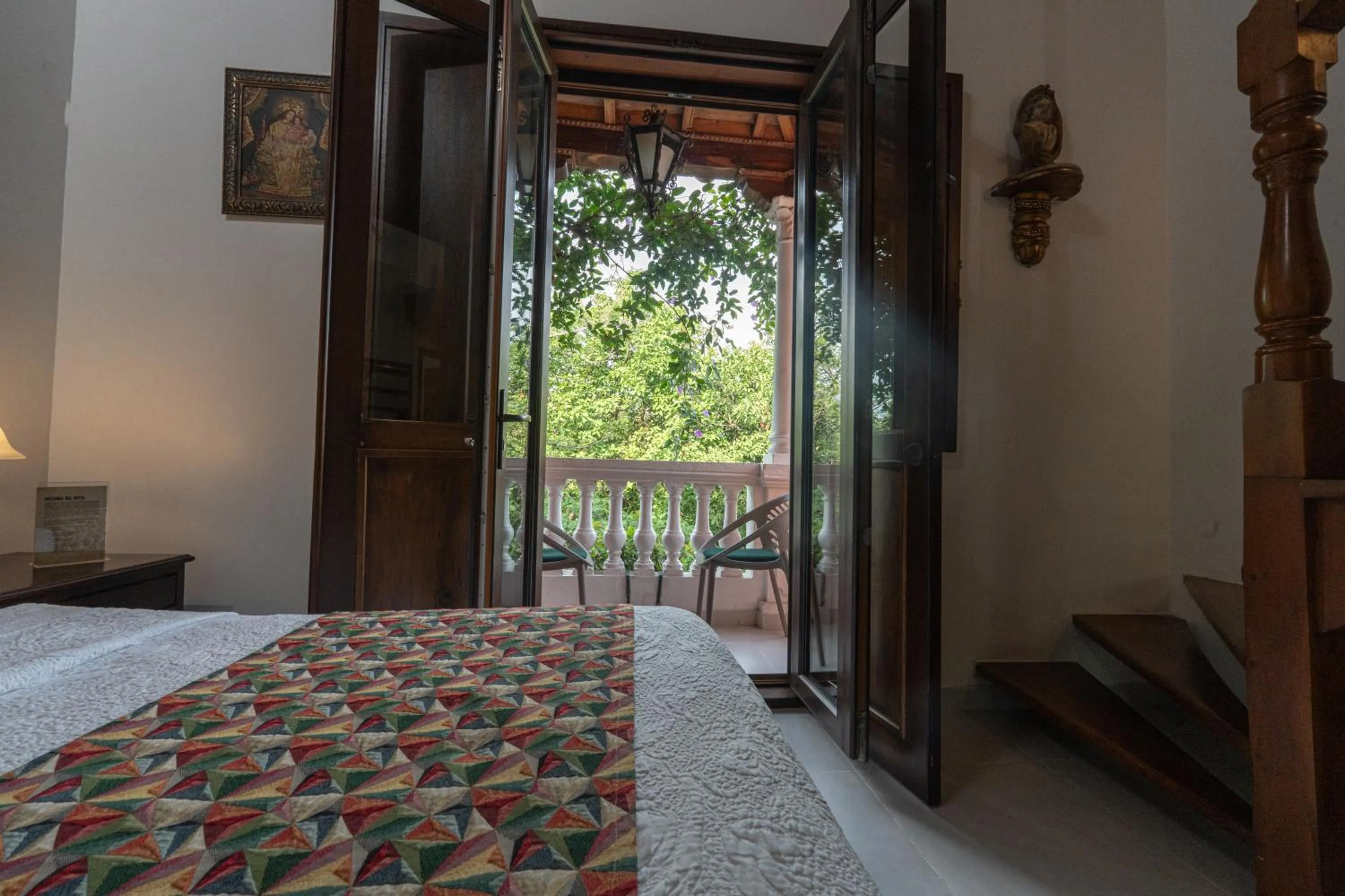 City view, Bed in Hotel Casa La Fe