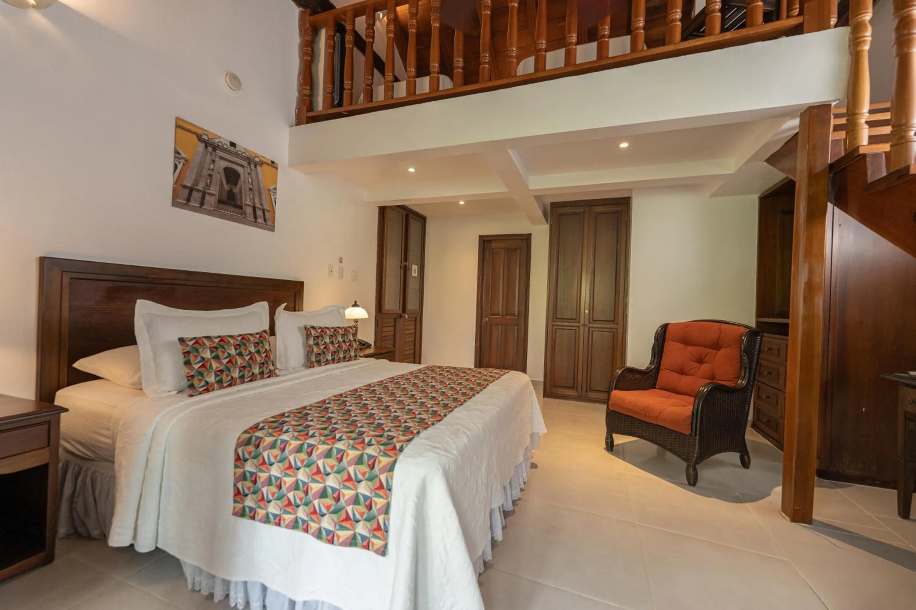 Photo of the whole room, Bed in Hotel Casa La Fe