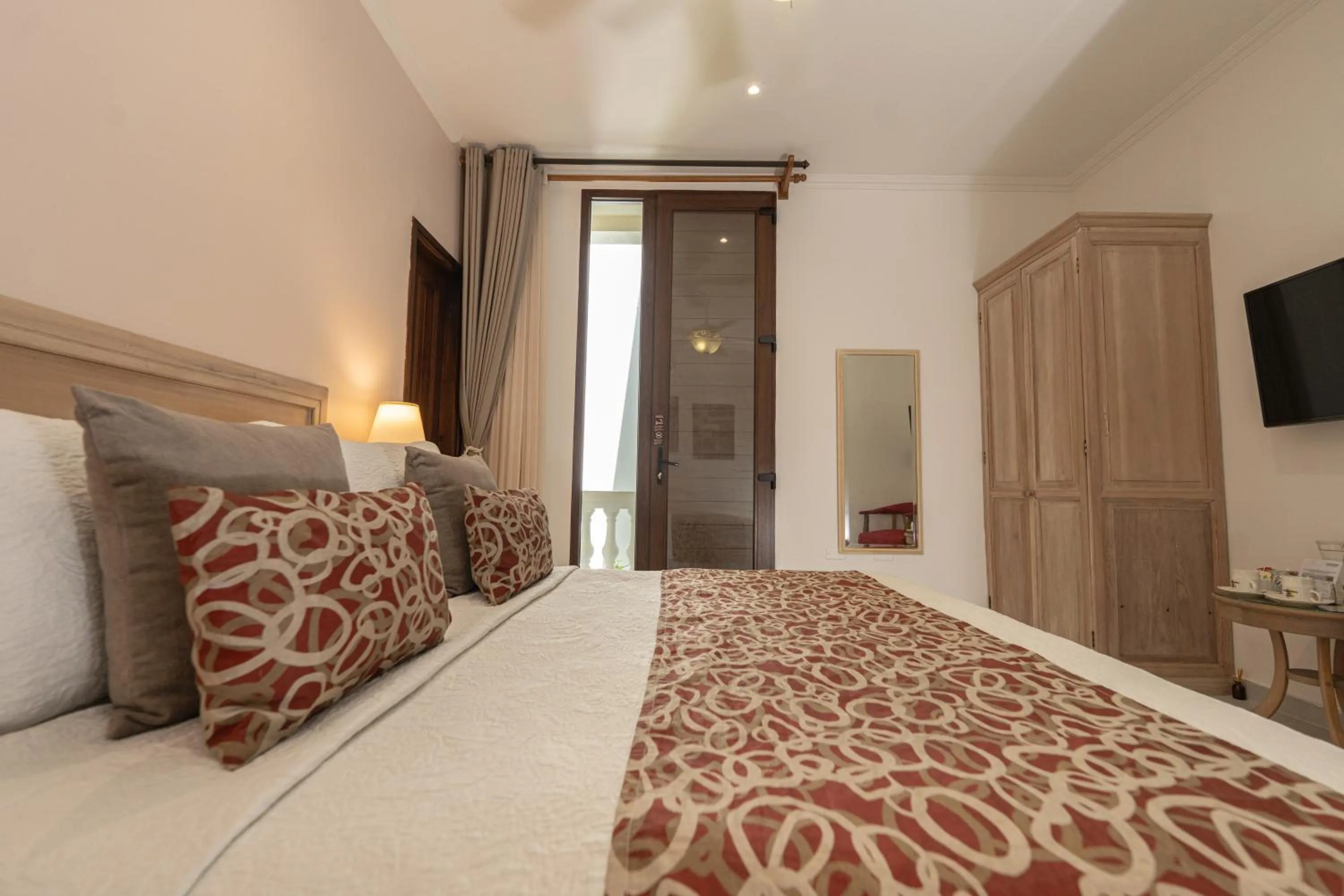 Bed in Hotel Casa La Fe