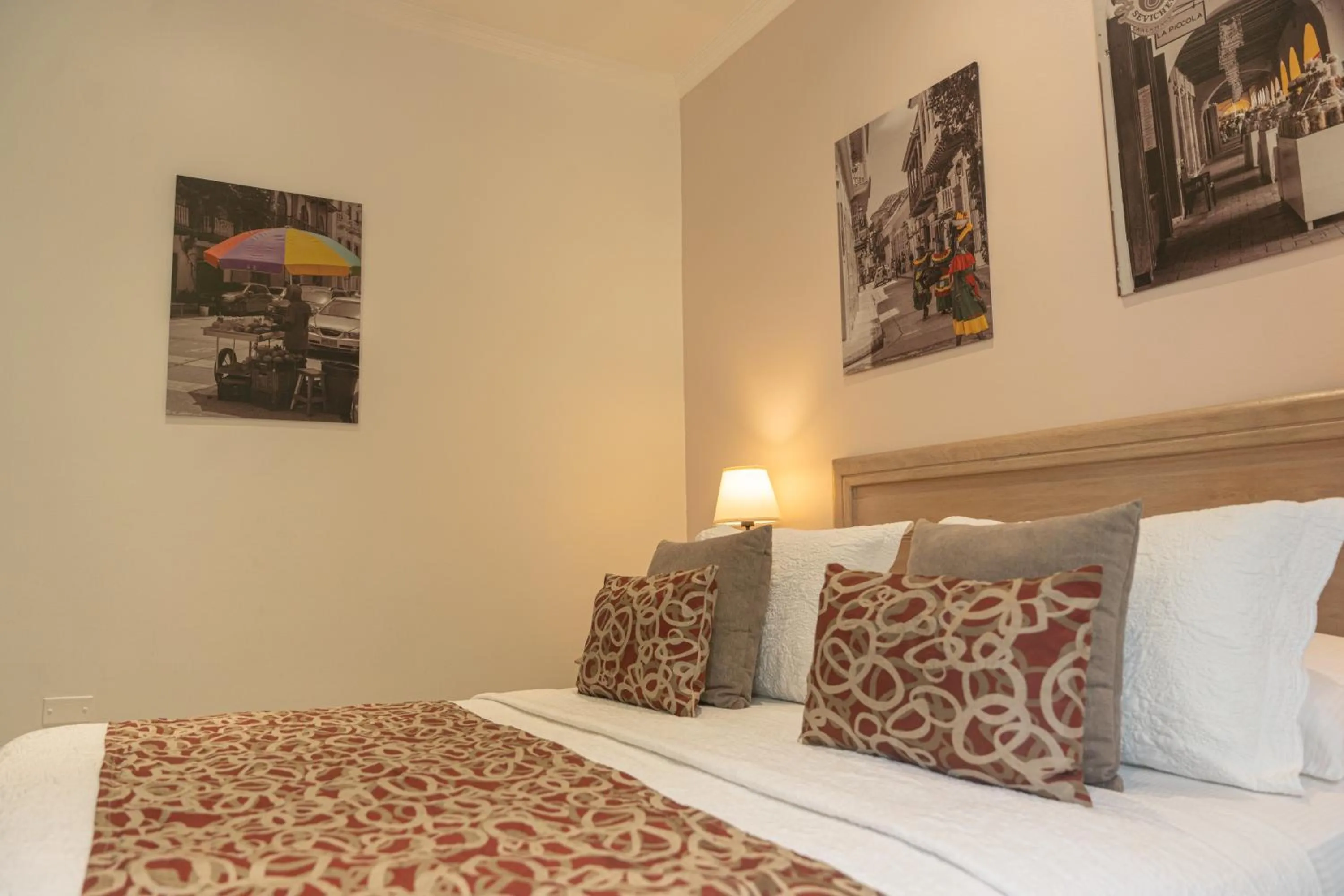 Bed in Hotel Casa La Fe