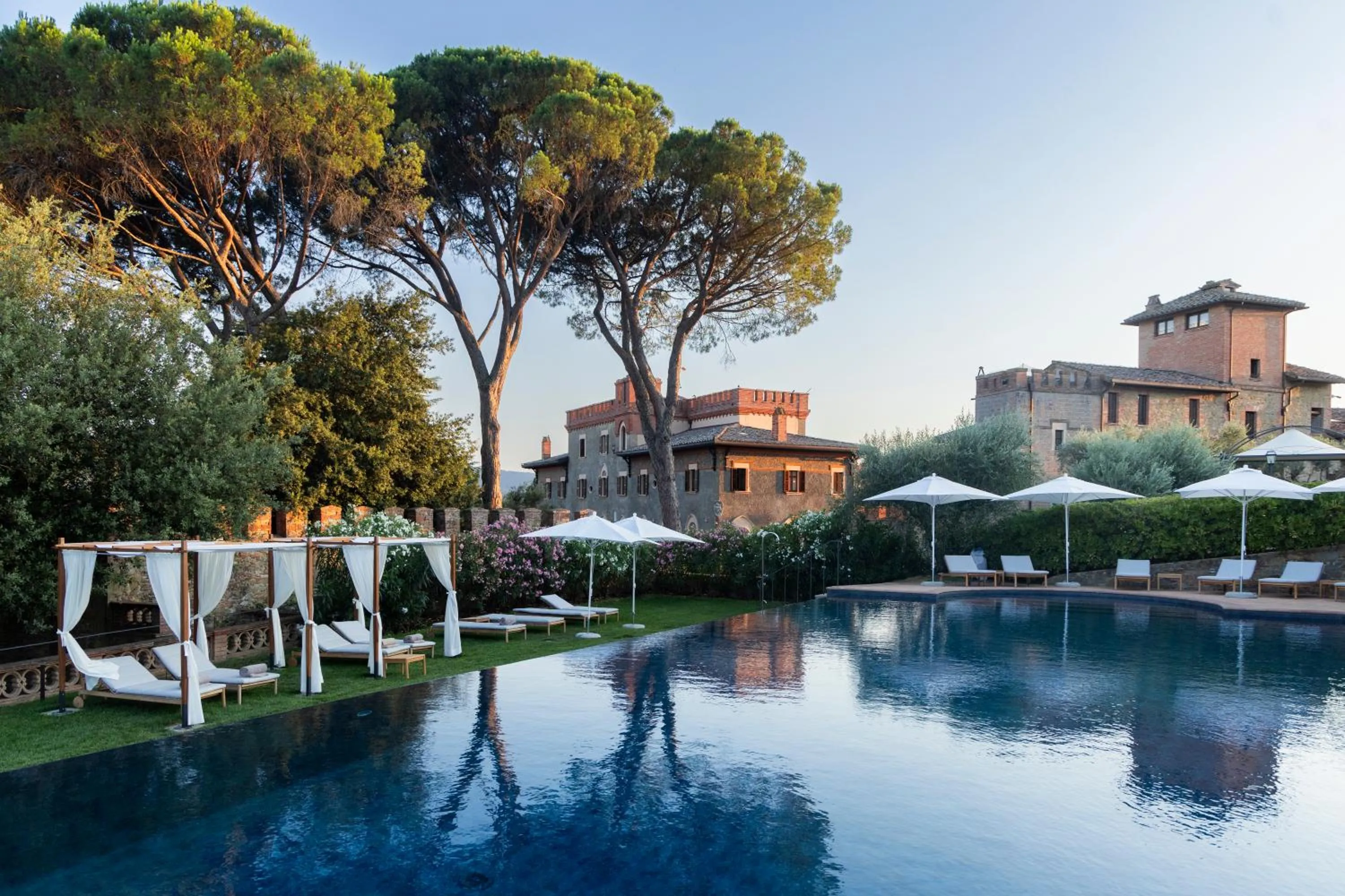 Swimming pool in Borgo Dei Conti Resort Relais & Chateaux