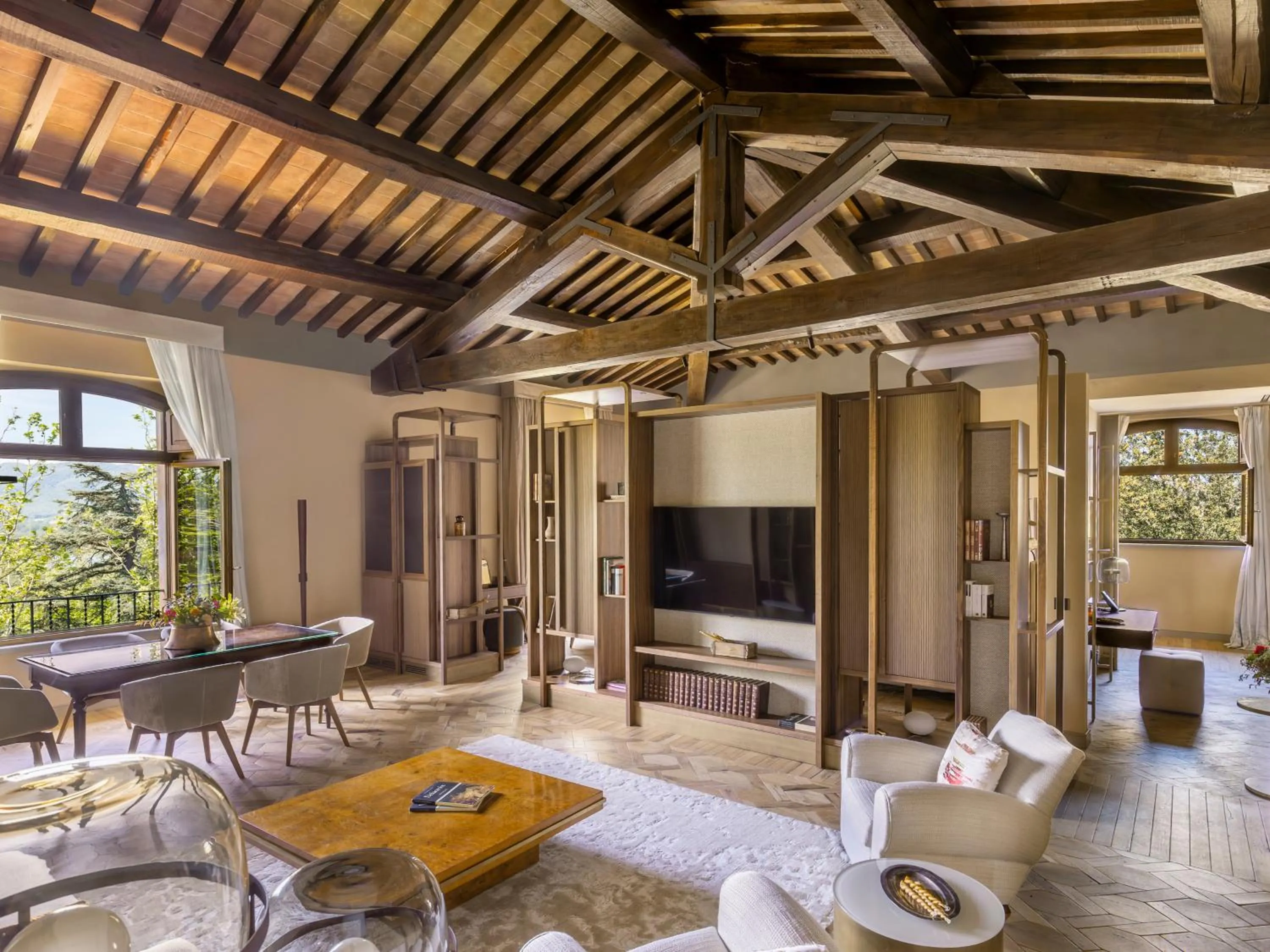 Living room in Borgo Dei Conti Resort Relais & Chateaux