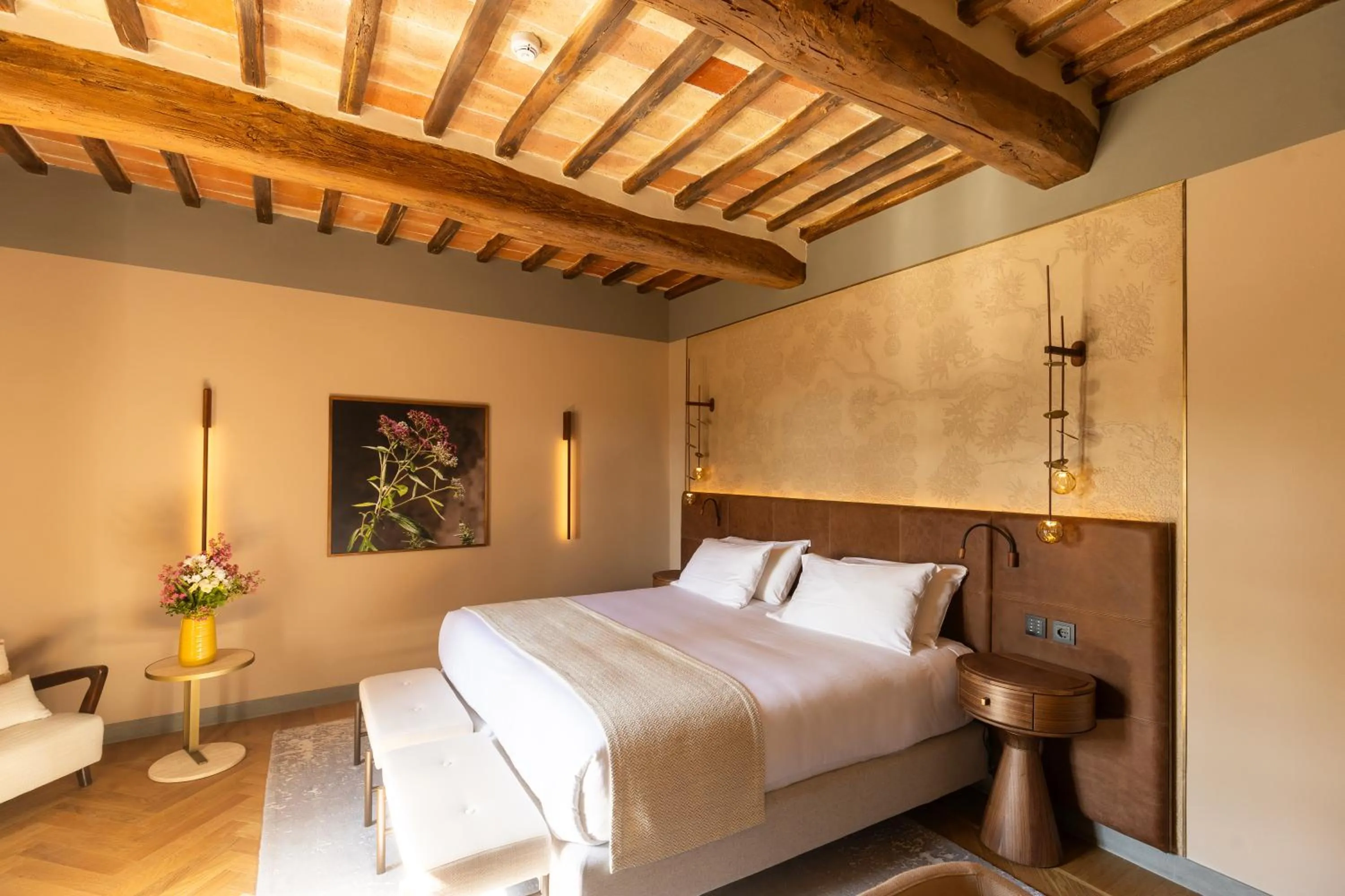Bedroom, Bed in Borgo Dei Conti Resort Relais & Chateaux