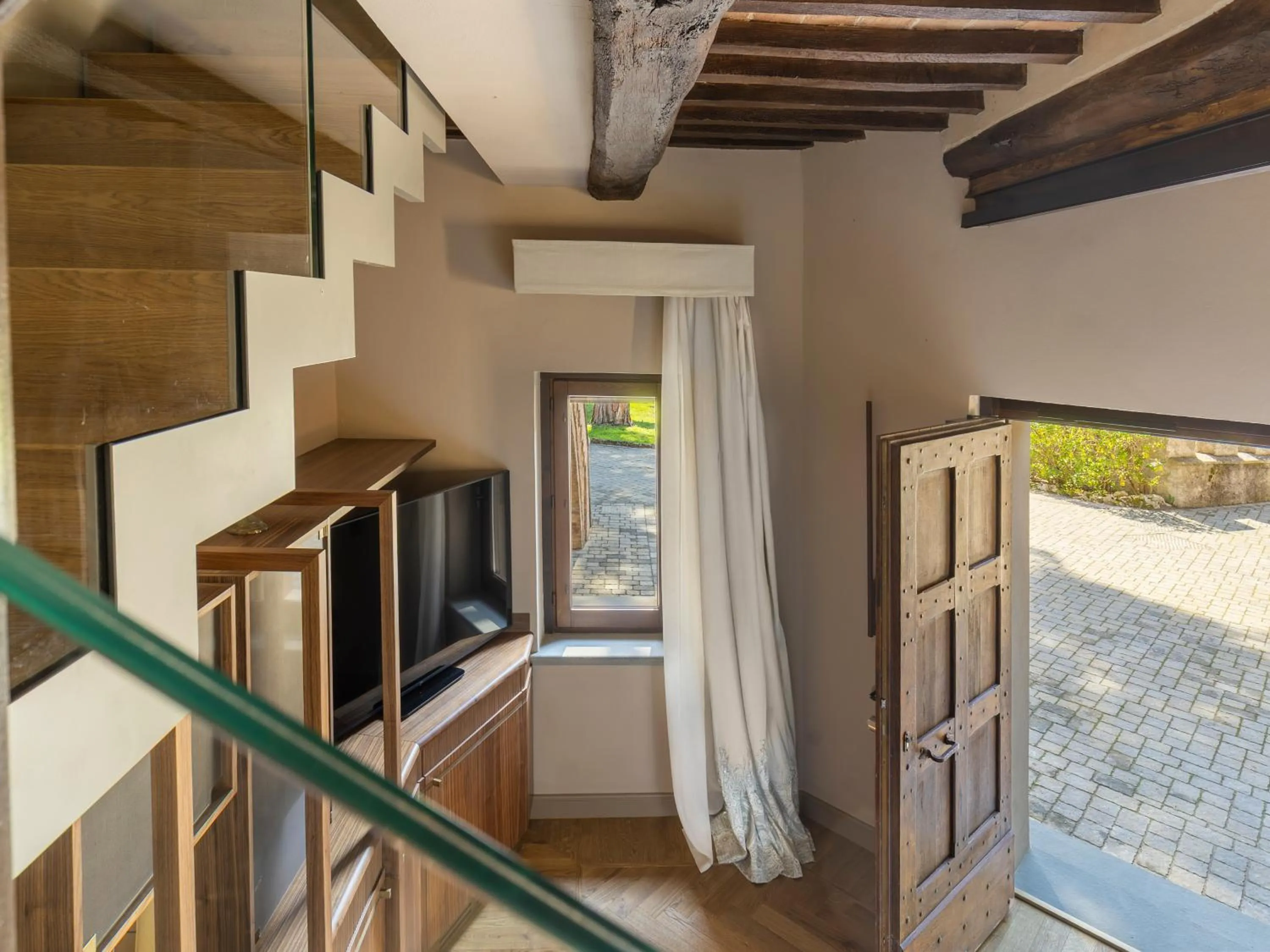 Living room, Bed in Borgo Dei Conti Resort Relais & Chateaux