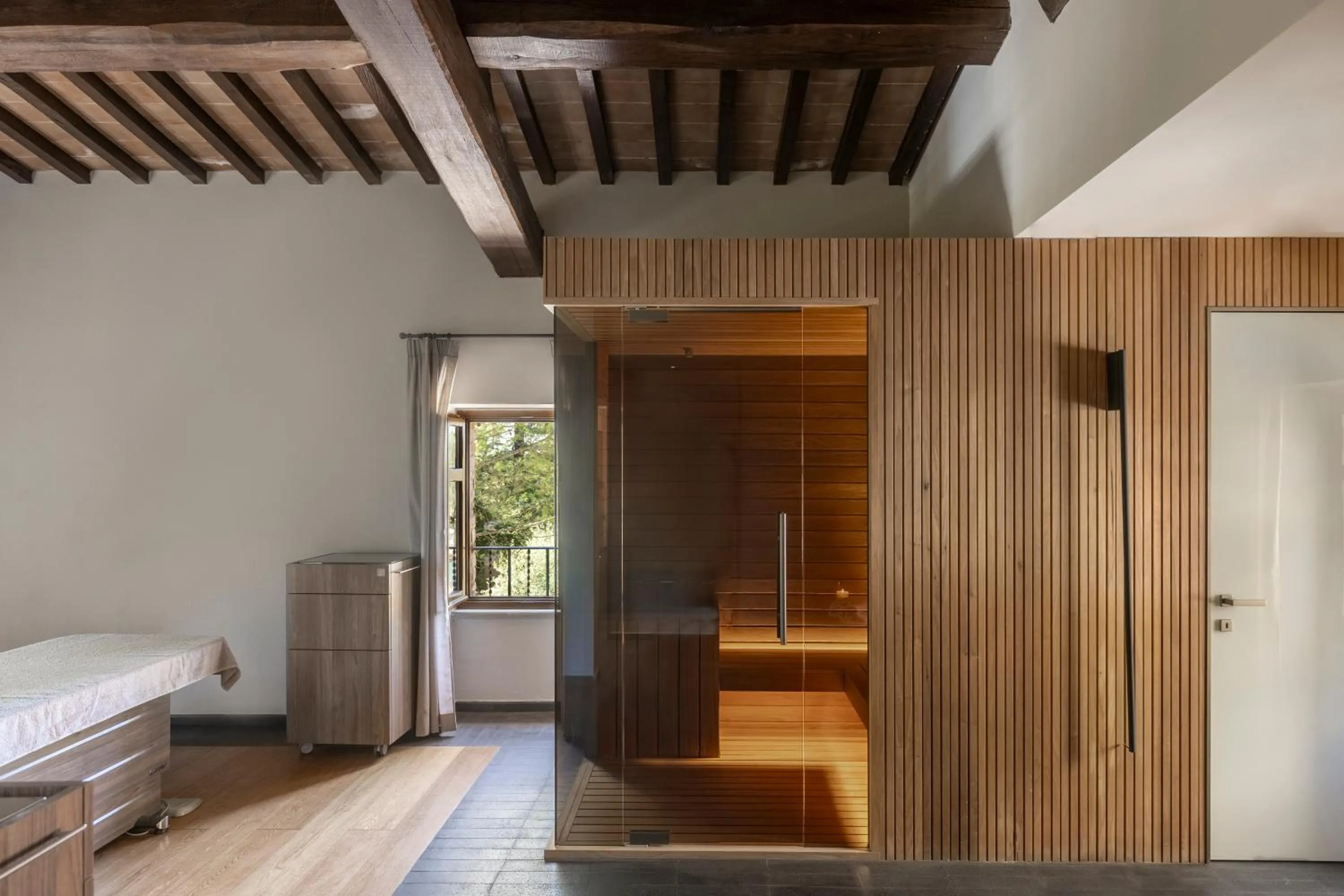 Spa and wellness centre/facilities, Bed in Borgo Dei Conti Resort Relais & Chateaux