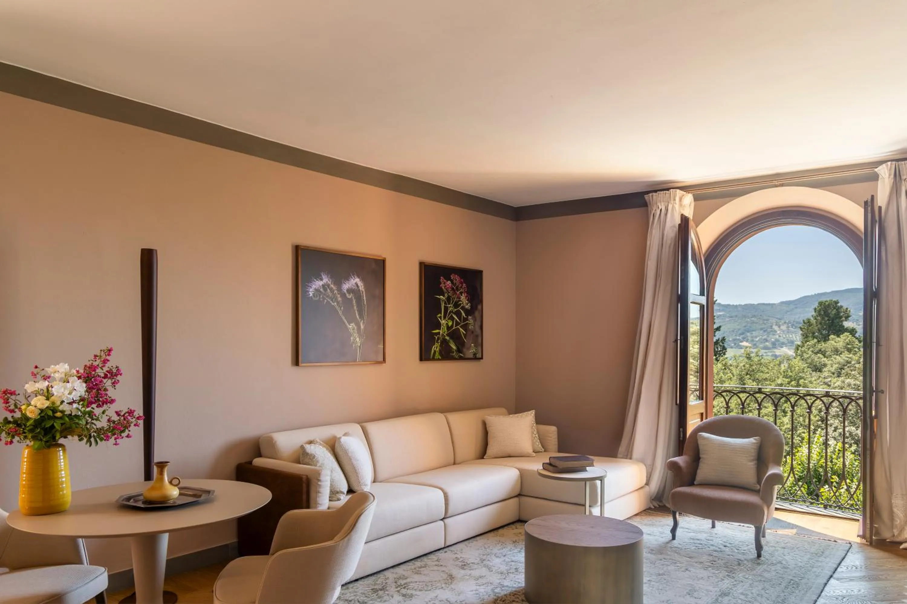 Living room in Borgo Dei Conti Resort Relais & Chateaux