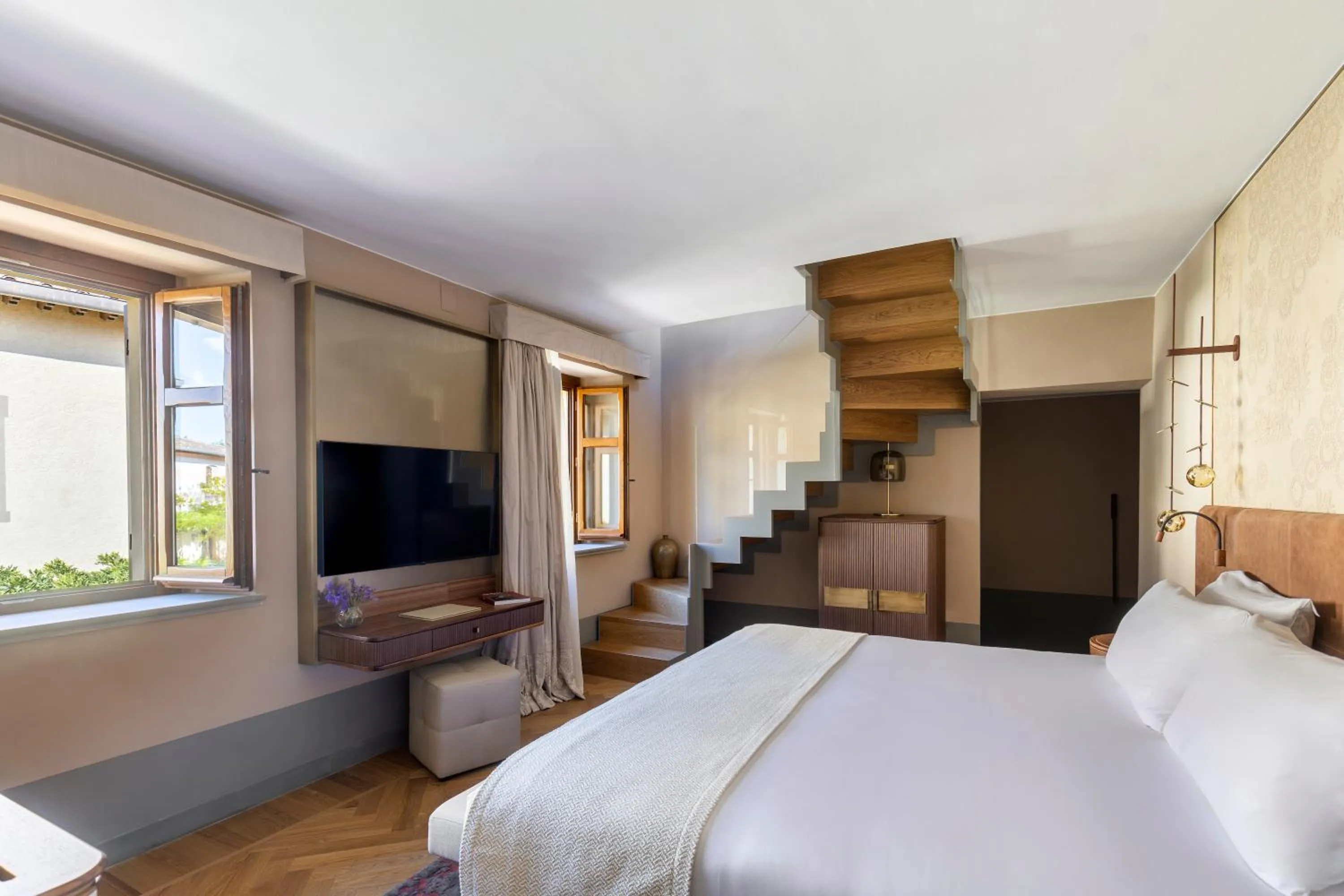Bedroom, Bed in Borgo Dei Conti Resort Relais & Chateaux