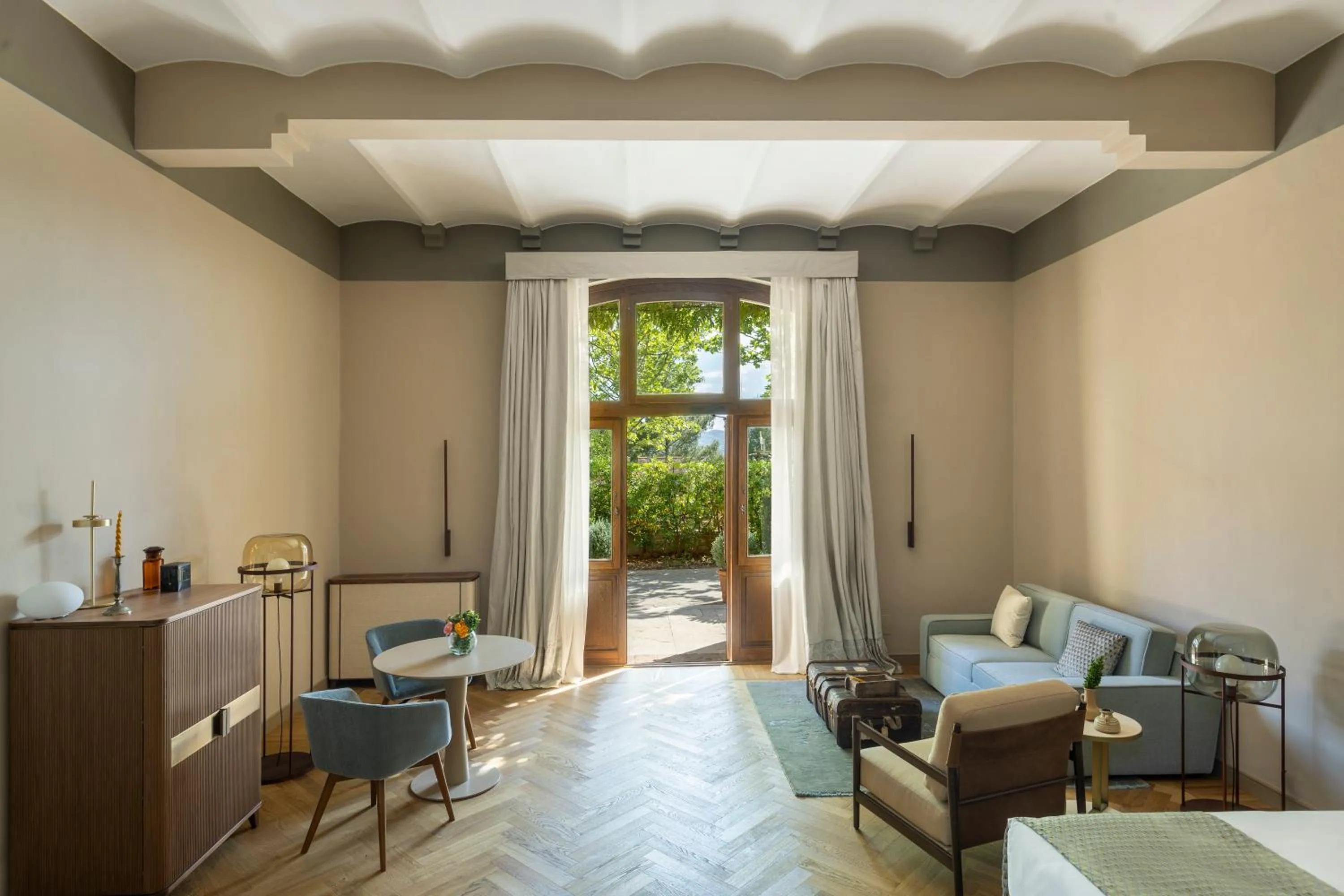 Bedroom in Borgo Dei Conti Resort Relais & Chateaux