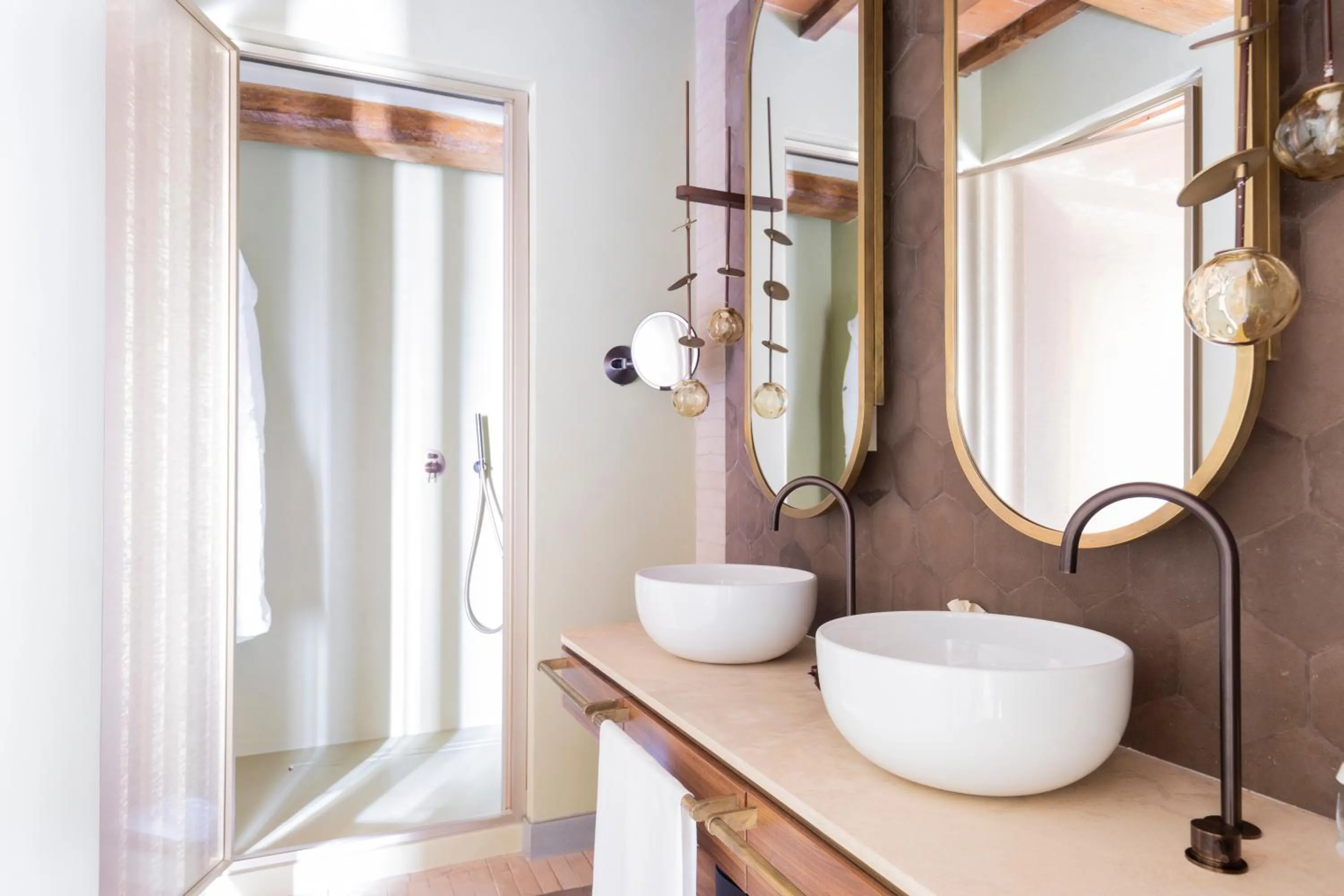 Bathroom in Borgo Dei Conti Resort Relais & Chateaux