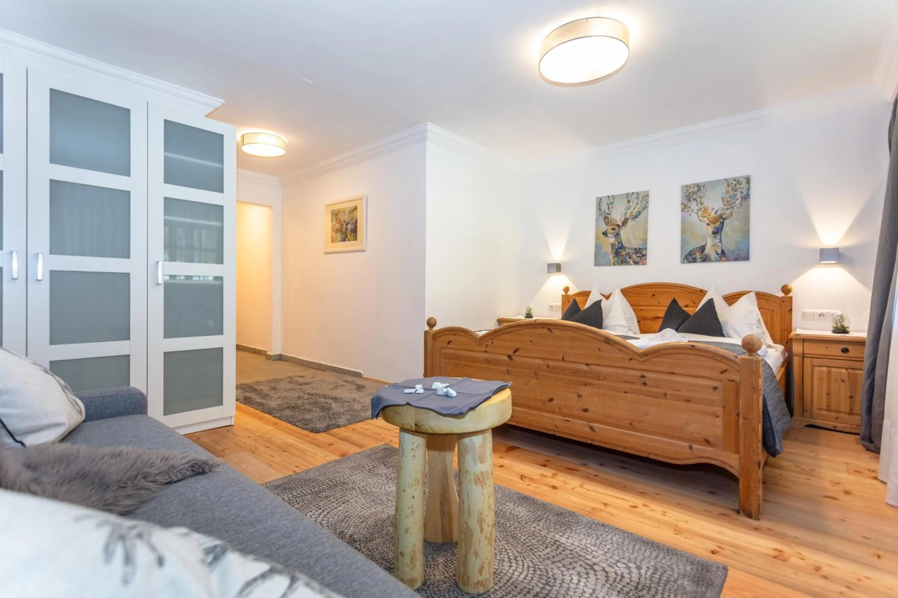 Bed in Gasthof Andrelwirt Rauris