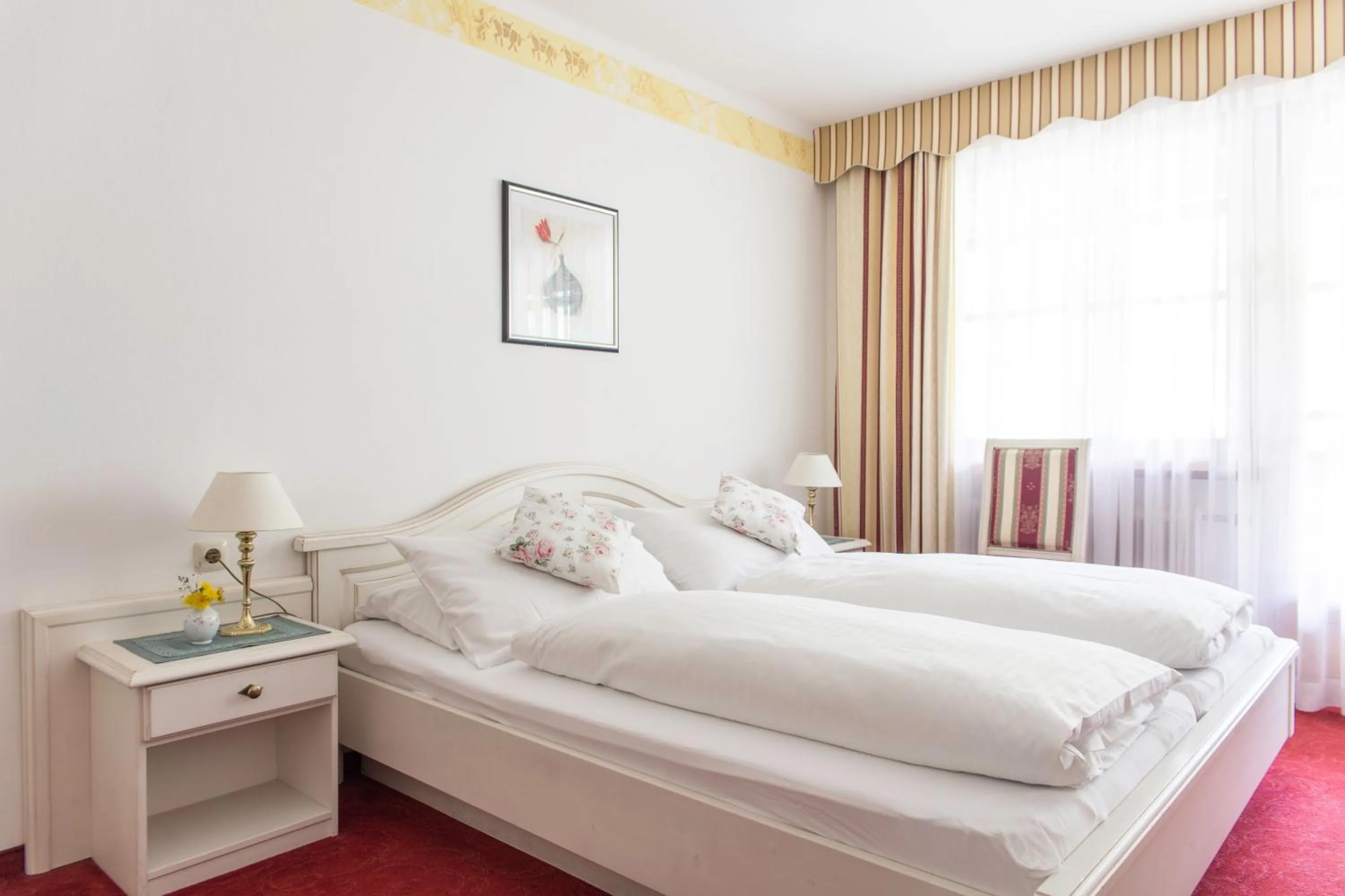 Bed in Gasthof Andrelwirt Rauris