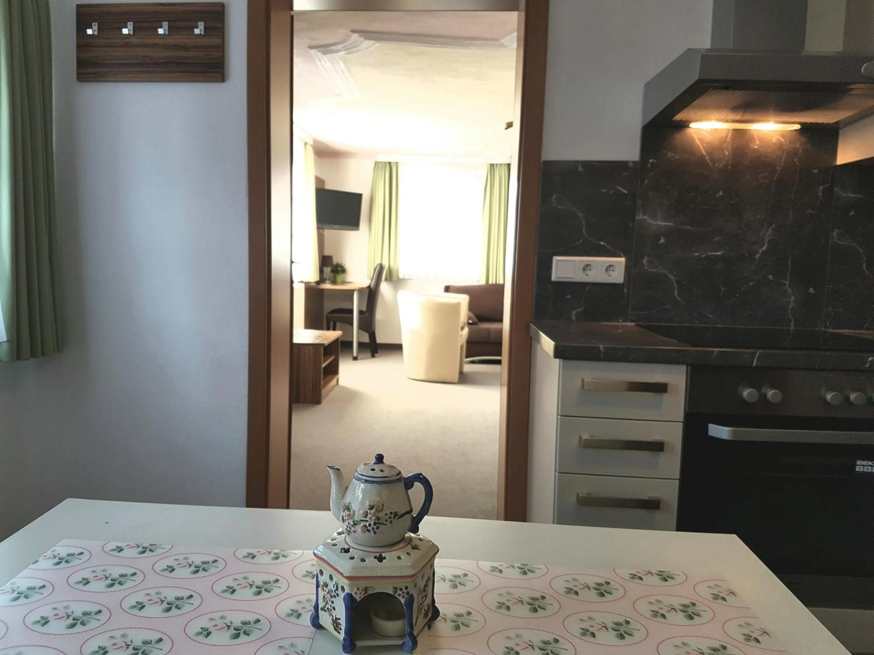 Decorative detail, Bed in Hotel Garni Goldene Traube