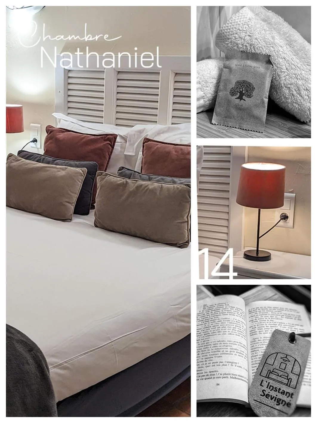 Property building, Bed in L'Instant Sévigné