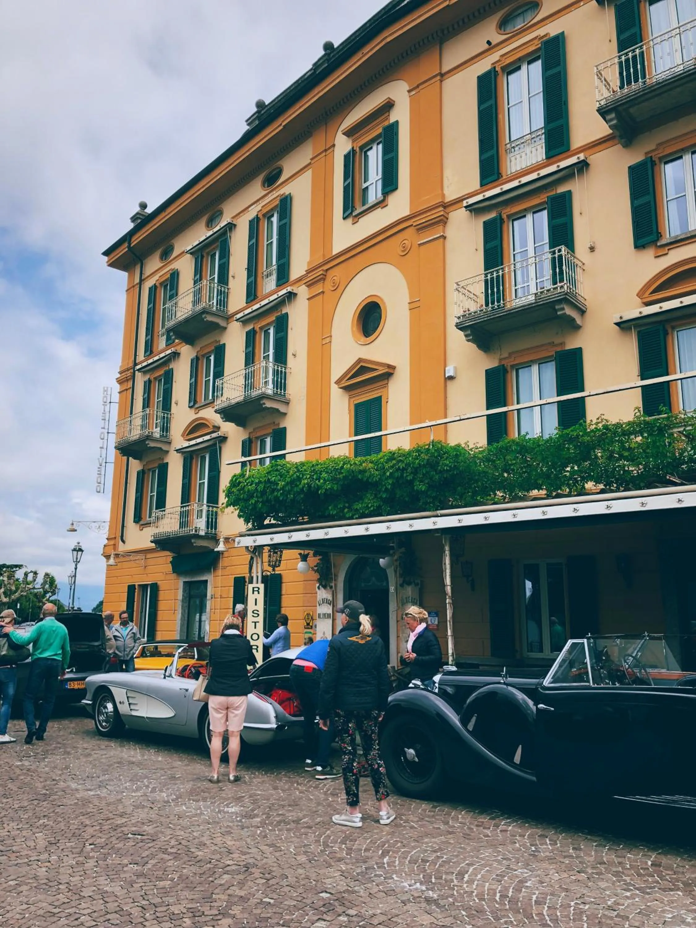 Patio in Hotel Olivedo