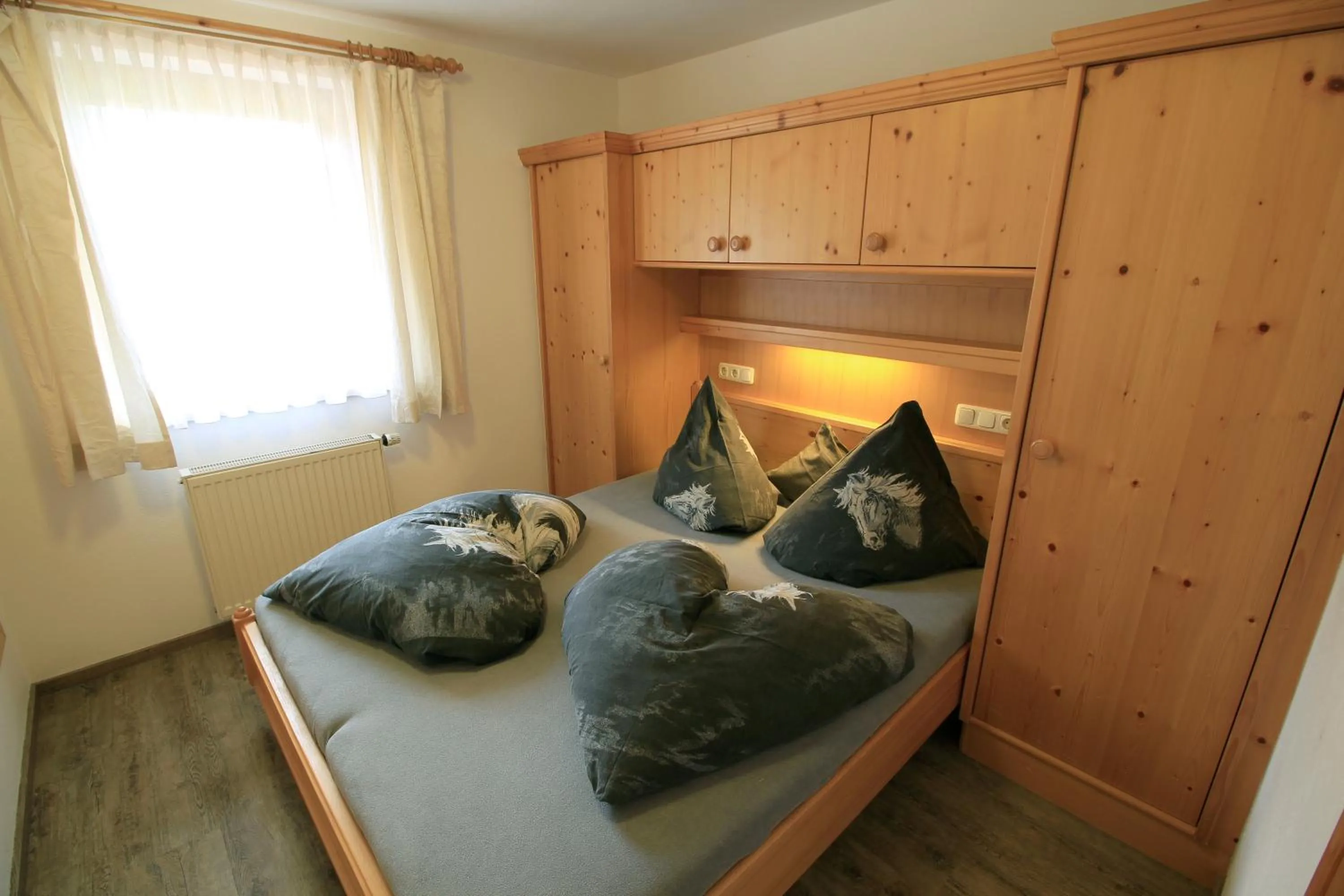 Bed in Pension Tannenhof