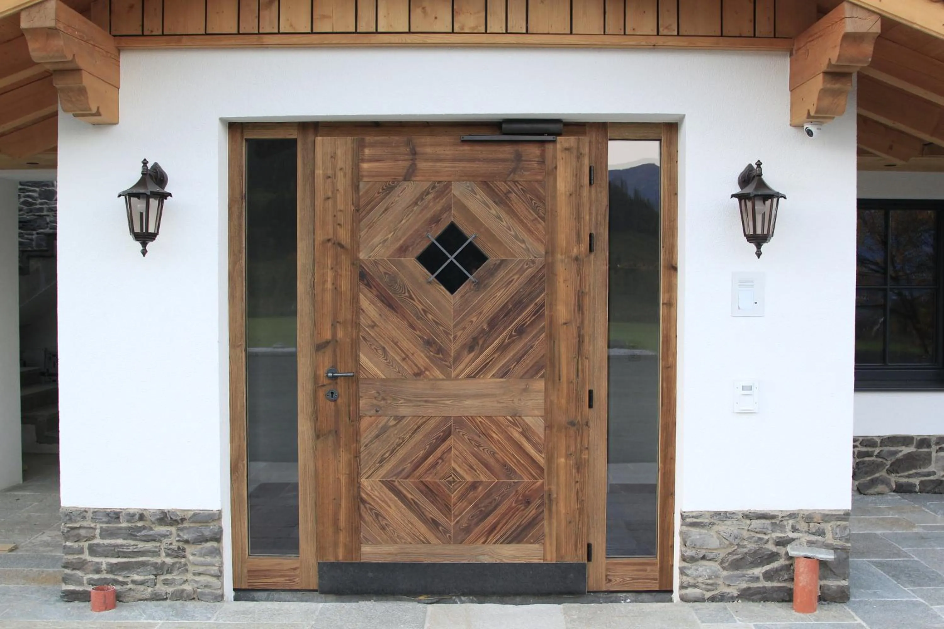 Decorative detail in Pension Tannenhof