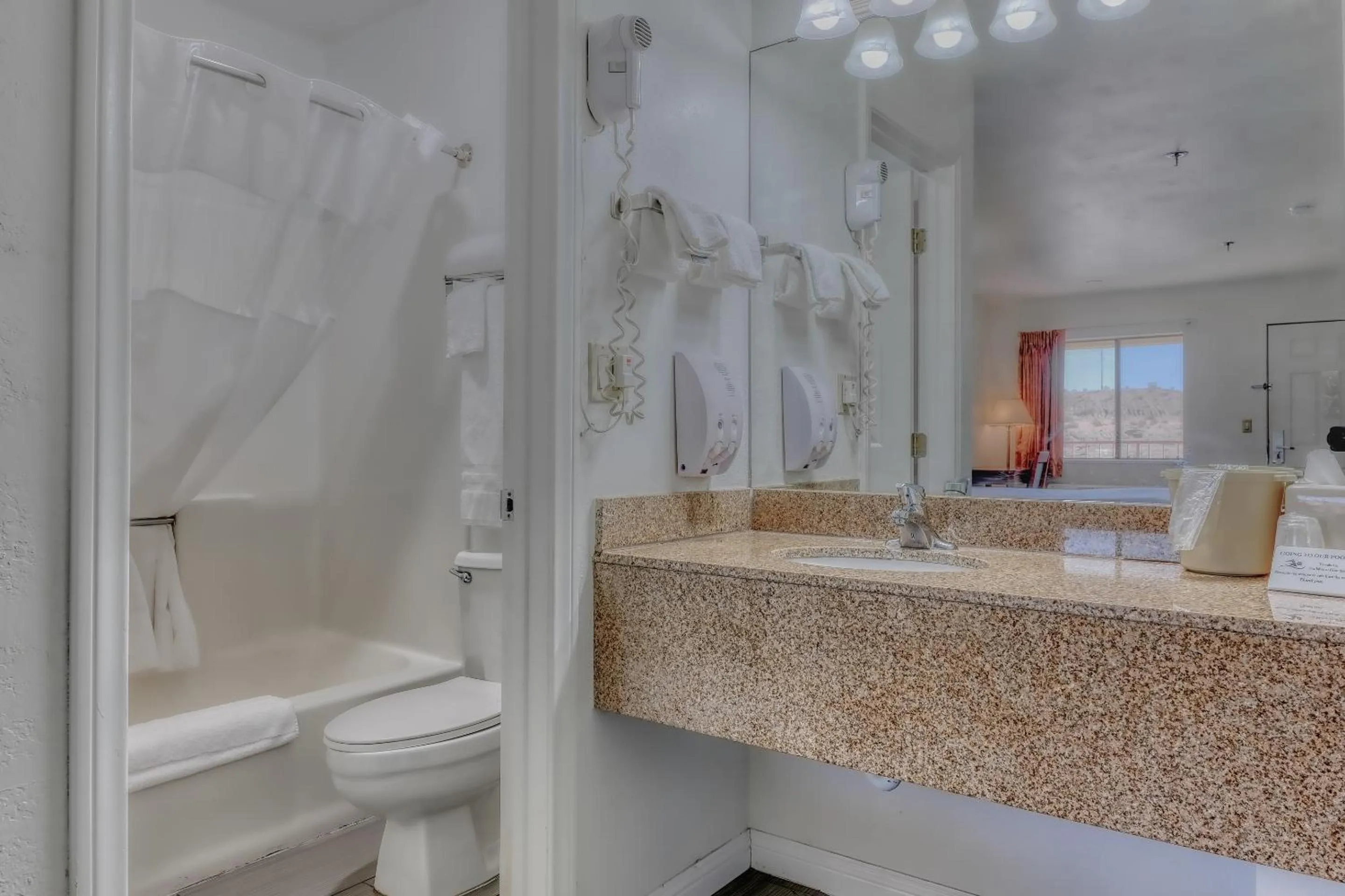 Toilet in Rio Del Sol Inn Needles