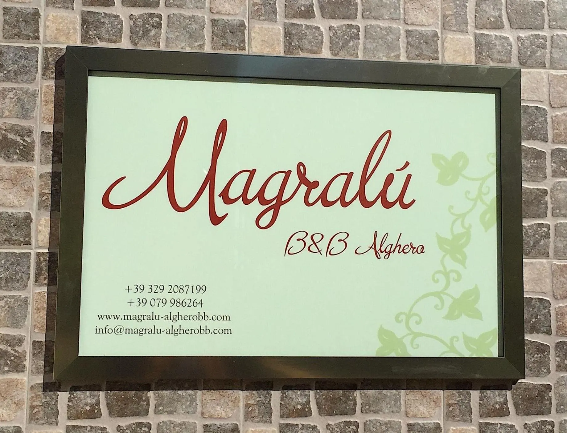 Property logo or sign in Magralù 2 B&B