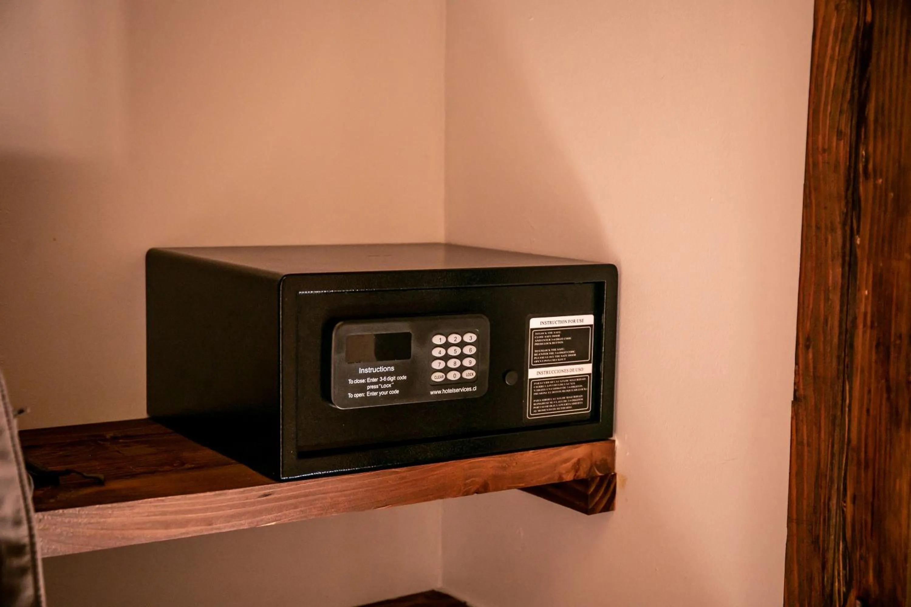 safe in Lodge Quelana