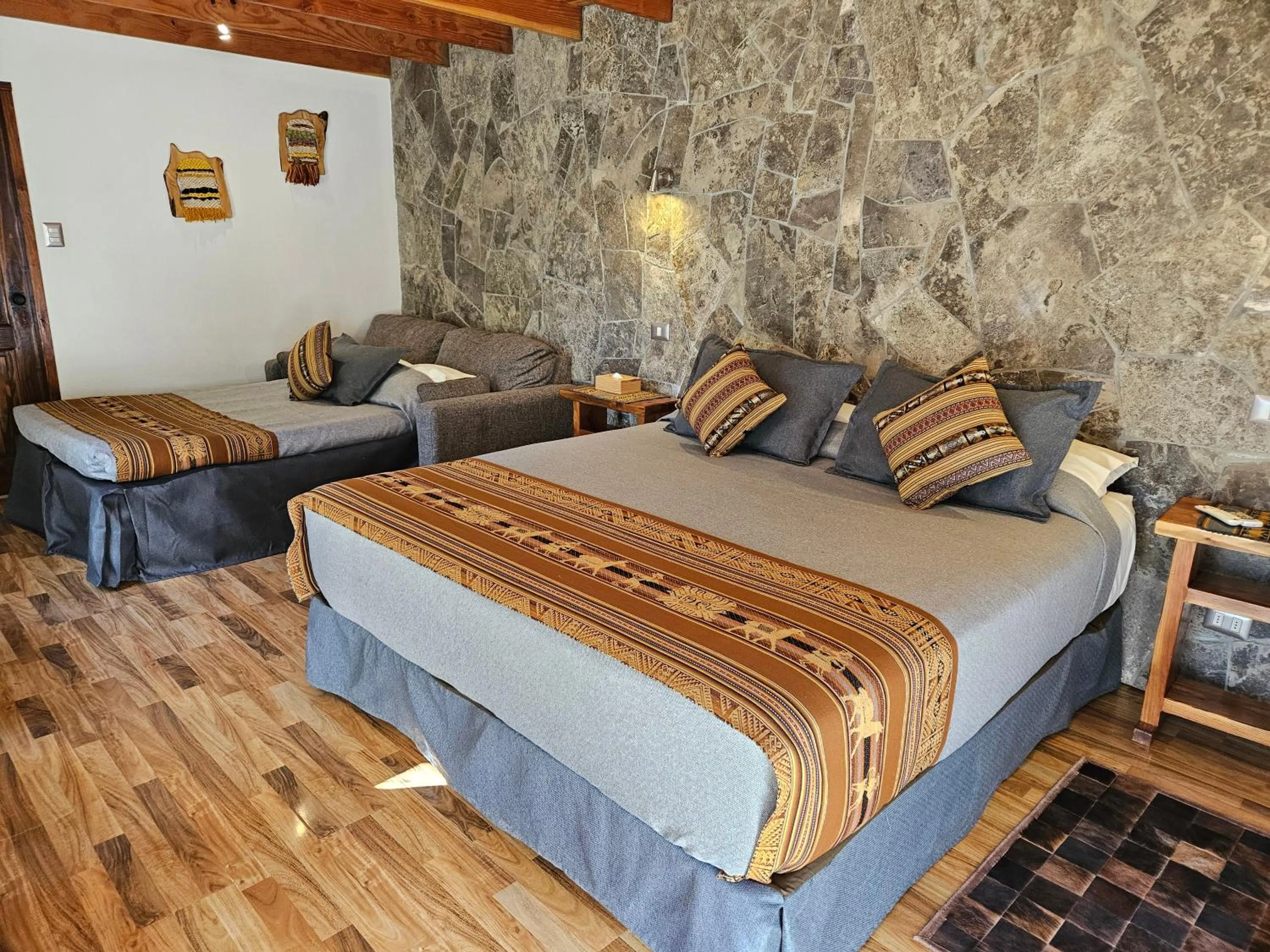 Bed in Lodge Quelana