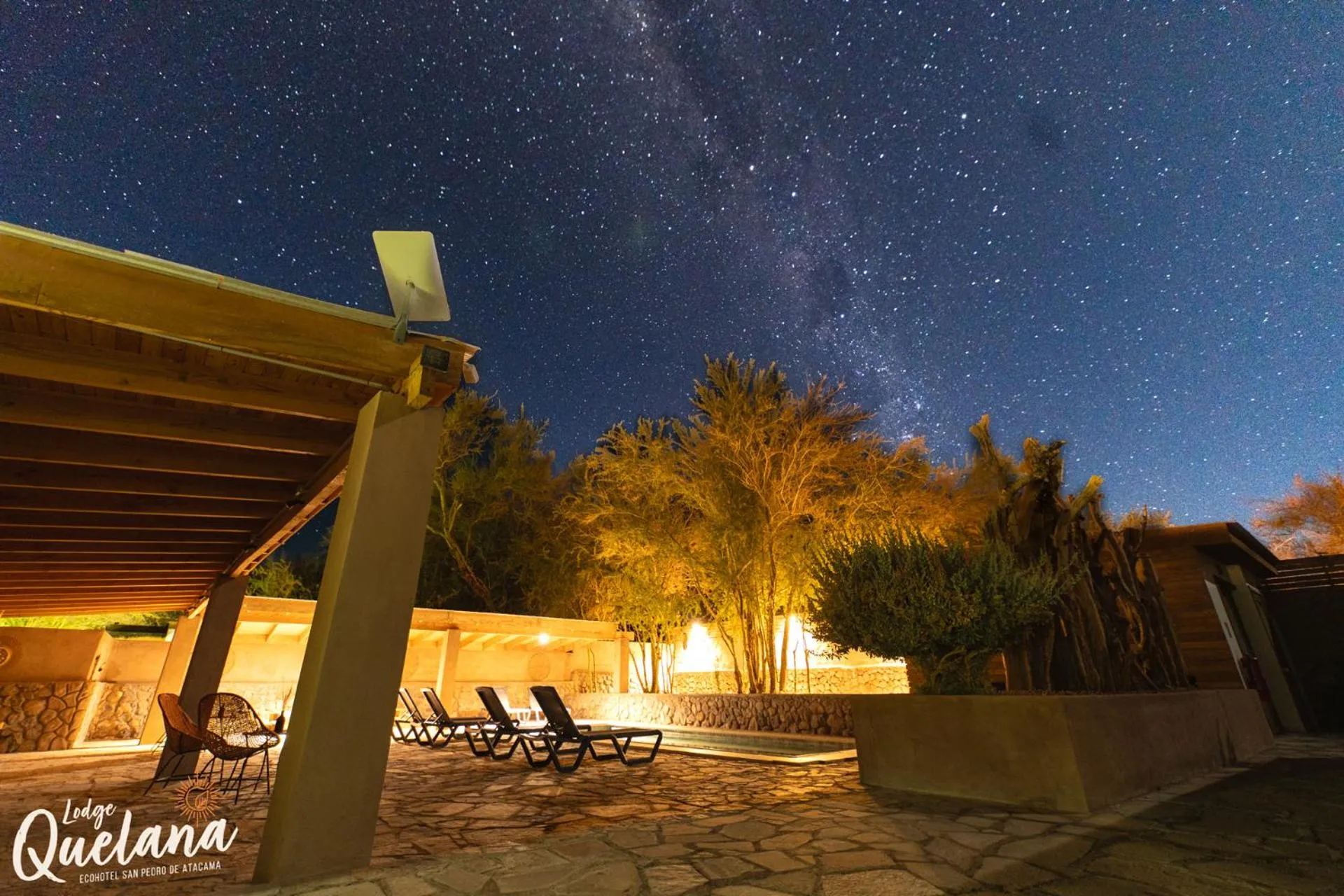 Patio in Lodge Quelana